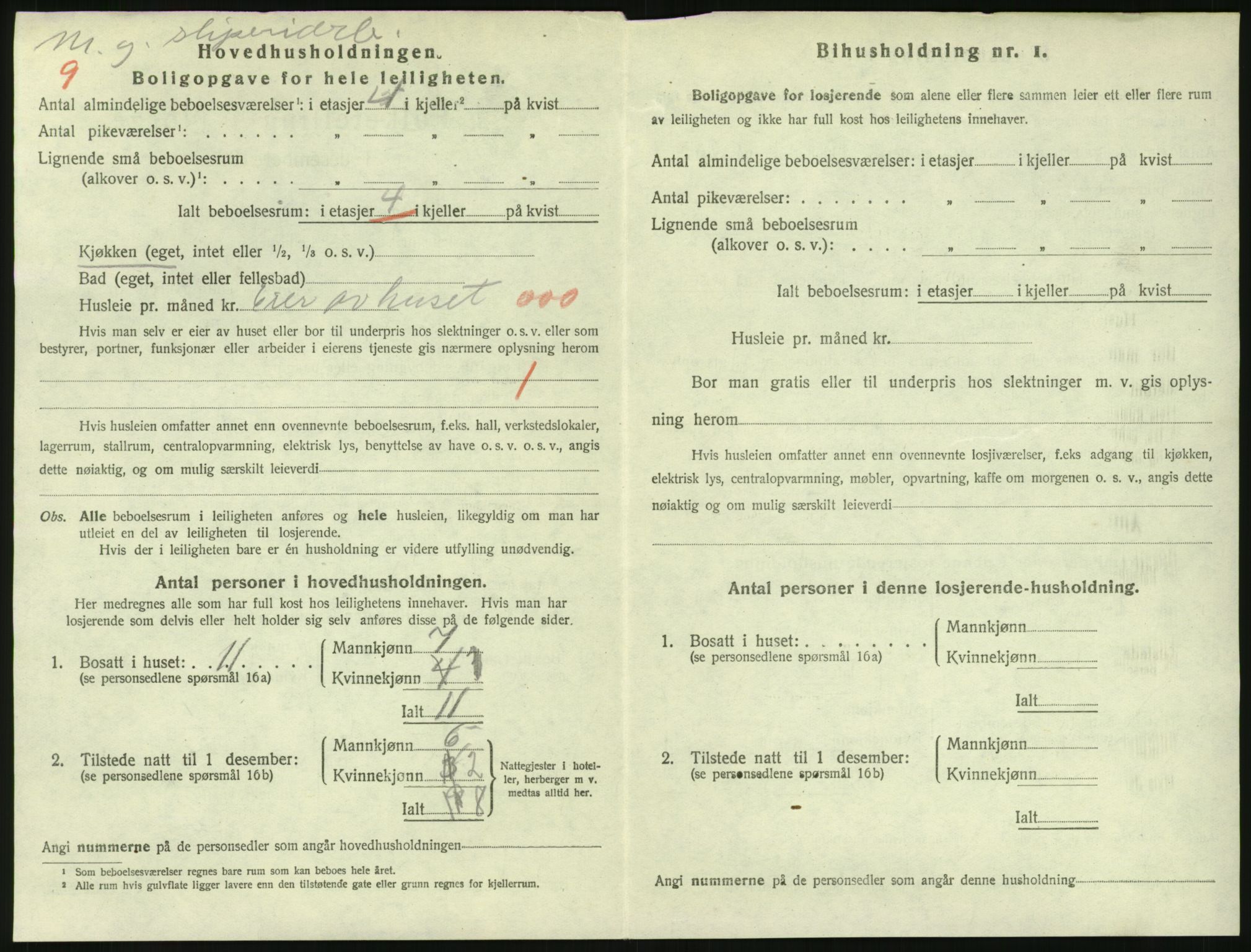 SAKO, 1920 census for Larvik, 1920, p. 3289