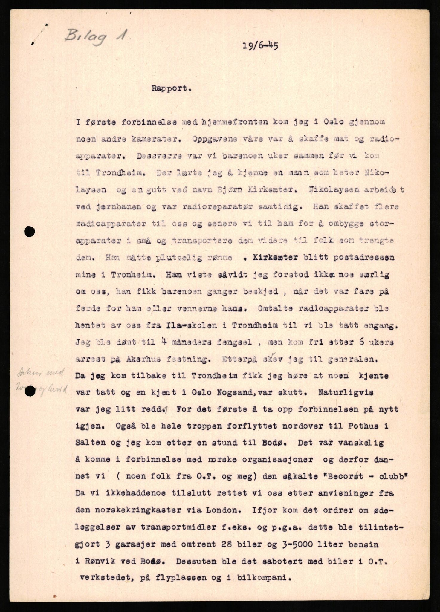 Forsvaret, Forsvarets overkommando II, AV/RA-RAFA-3915/D/Db/L0019: CI Questionaires. Tyske okkupasjonsstyrker i Norge. Tyskere., 1945-1946, p. 197