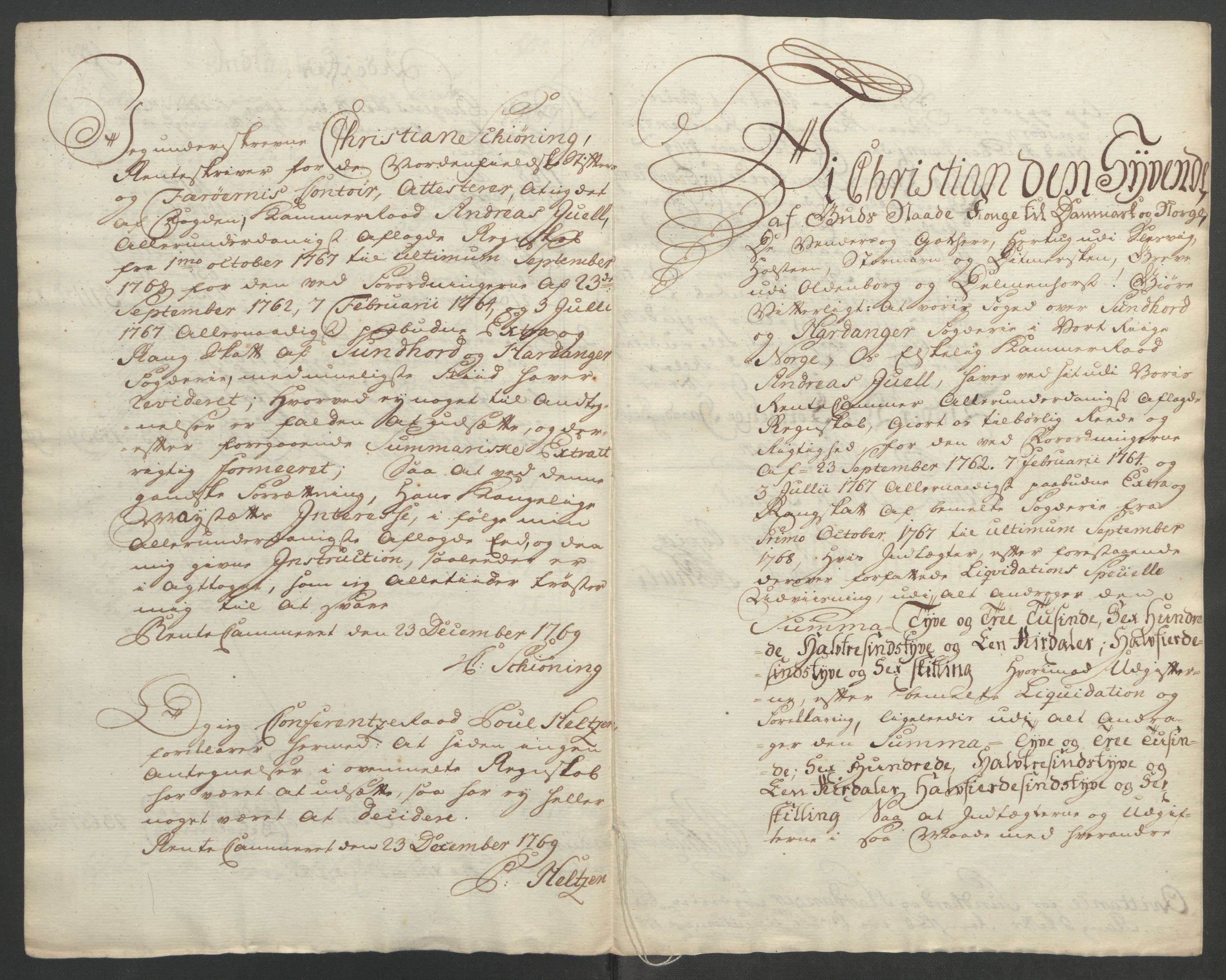 Rentekammeret inntil 1814, Reviderte regnskaper, Fogderegnskap, AV/RA-EA-4092/R48/L3136: Ekstraskatten Sunnhordland og Hardanger, 1762-1772, p. 157