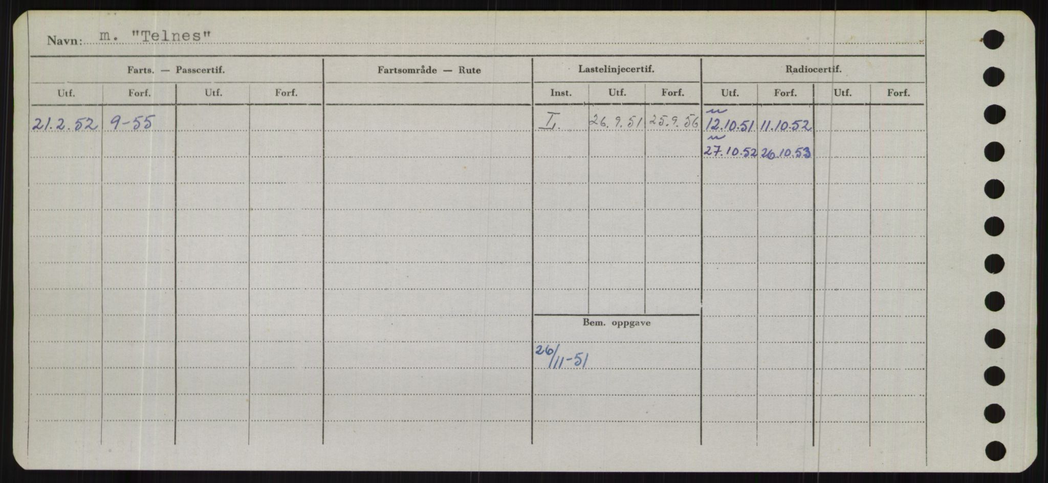 Sjøfartsdirektoratet med forløpere, Skipsmålingen, RA/S-1627/H/Hb/L0005: Fartøy, T-Å, p. 72