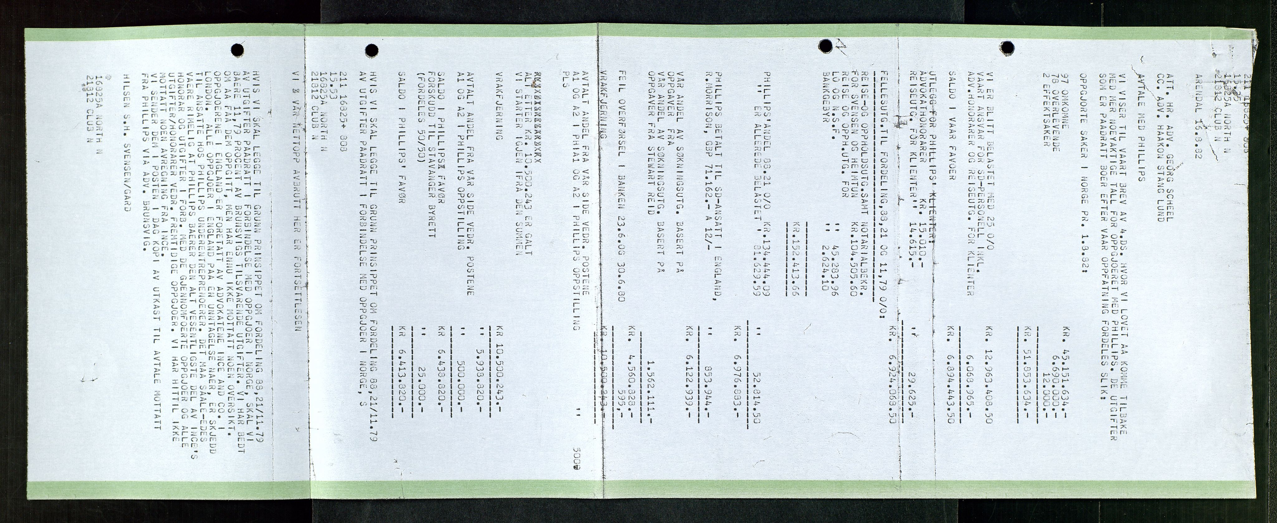 Pa 1503 - Stavanger Drilling AS, AV/SAST-A-101906/Da/L0017: Alexander L. Kielland - Saks- og korrespondansearkiv, 1981-1984, p. 52