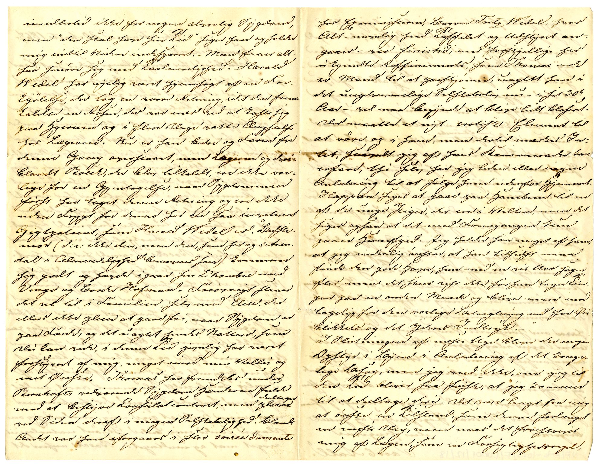 Diderik Maria Aalls brevsamling, NF/Ark-1023/F/L0001: D.M. Aalls brevsamling. A - B, 1738-1889, p. 119