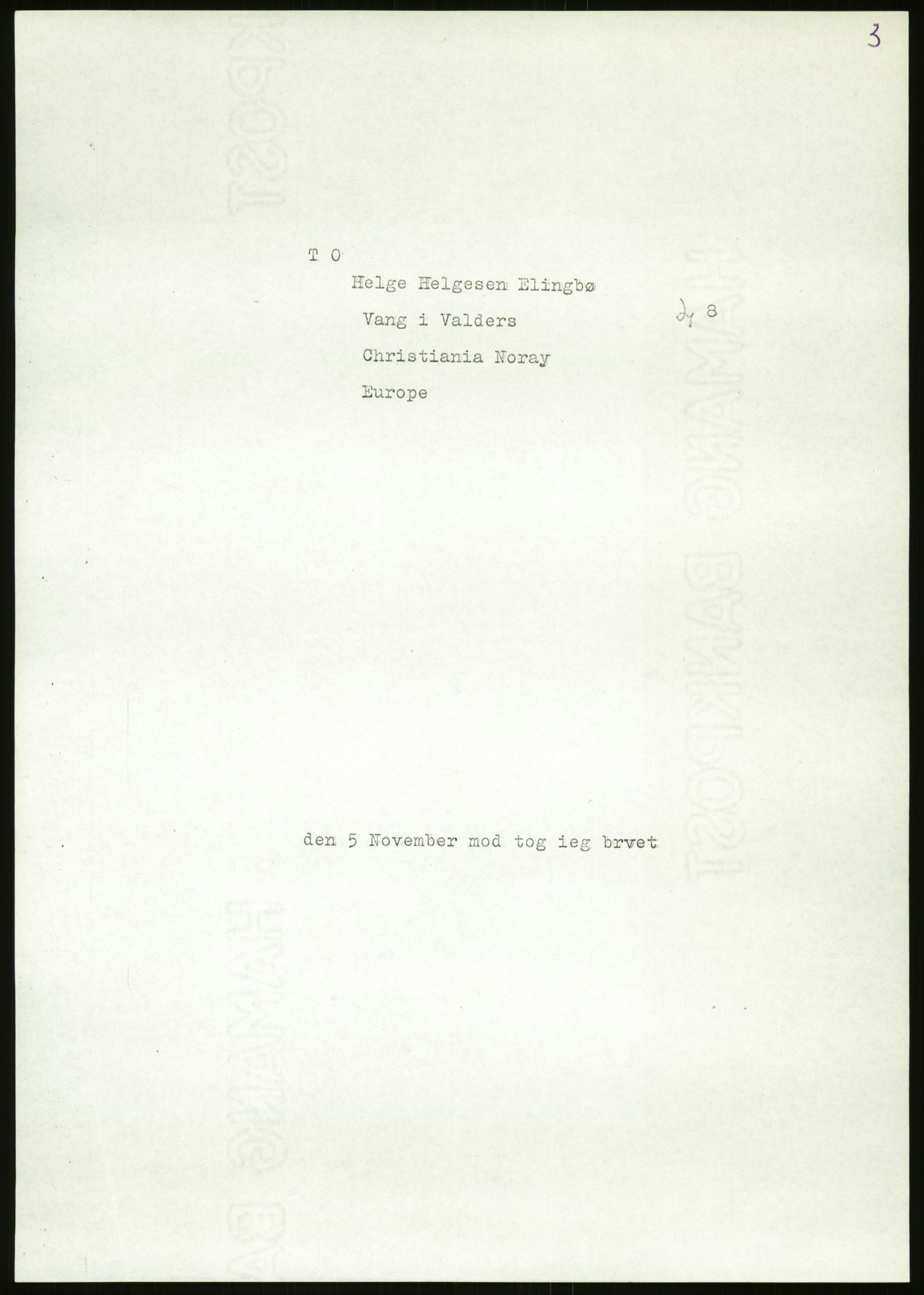 Samlinger til kildeutgivelse, Amerikabrevene, AV/RA-EA-4057/F/L0011: Innlån fra Oppland: Bræin - Knudsen, 1838-1914, p. 185