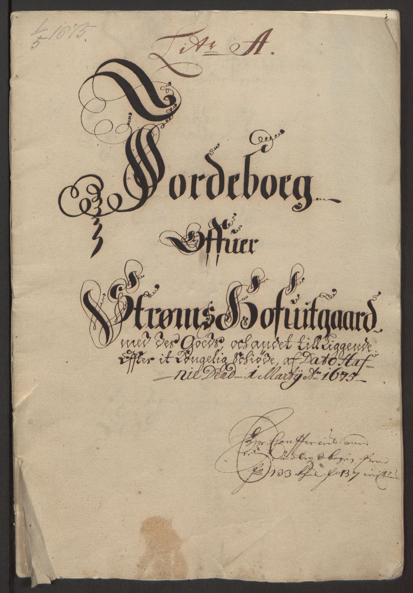 Rentekammeret inntil 1814, Reviderte regnskaper, Fogderegnskap, RA/EA-4092/R32/L1844: Fogderegnskap Jarlsberg grevskap, 1674-1675, p. 386