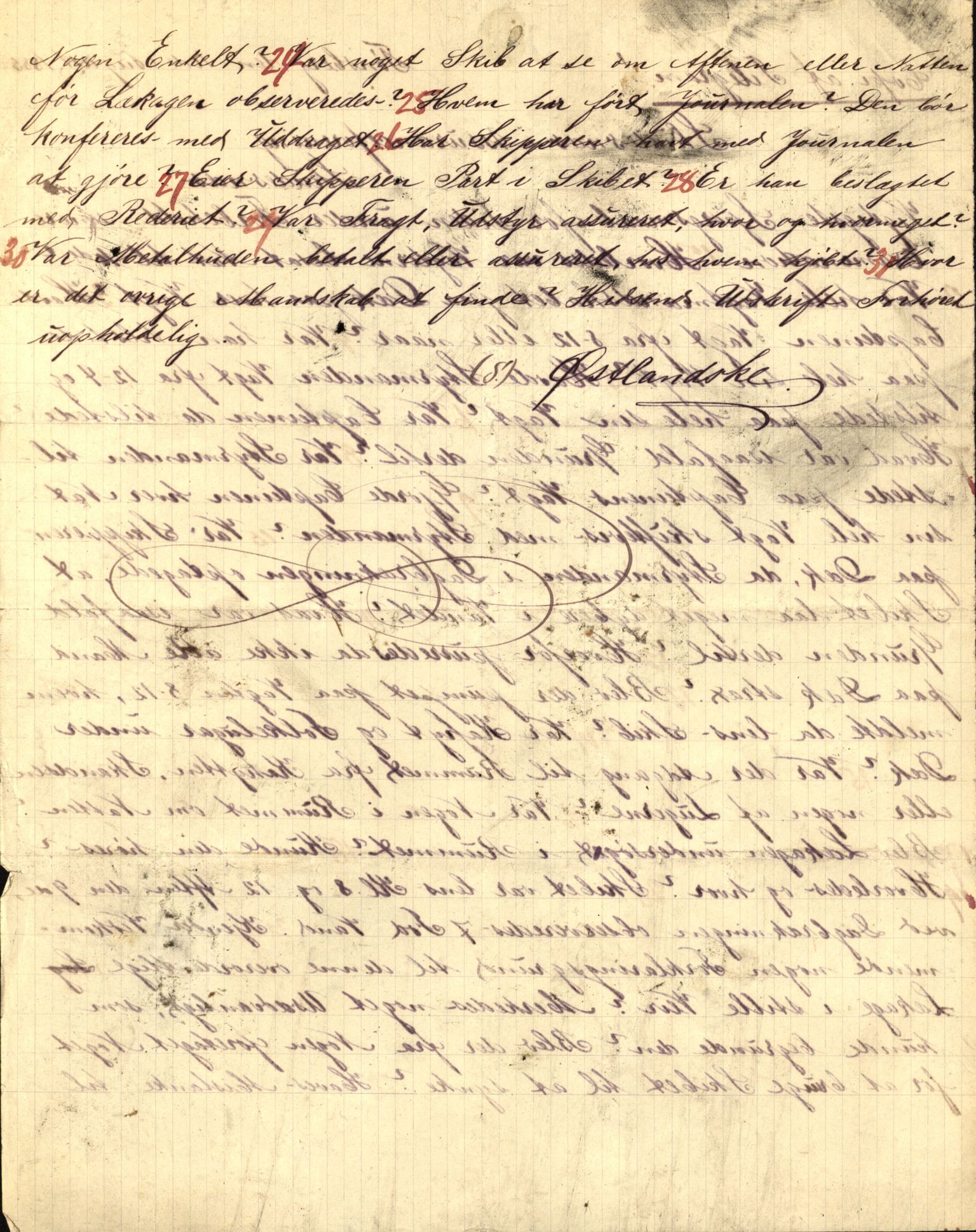 Pa 63 - Østlandske skibsassuranceforening, VEMU/A-1079/G/Ga/L0018/0002: Havaridokumenter / Anne Malene, Væni, Øgir, Fredrikke, Fredrik Stang, 1885, p. 48