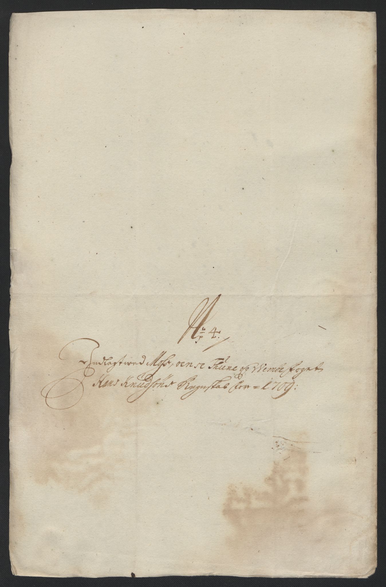 Rentekammeret inntil 1814, Reviderte regnskaper, Fogderegnskap, AV/RA-EA-4092/R04/L0135: Fogderegnskap Moss, Onsøy, Tune, Veme og Åbygge, 1709-1710, p. 41