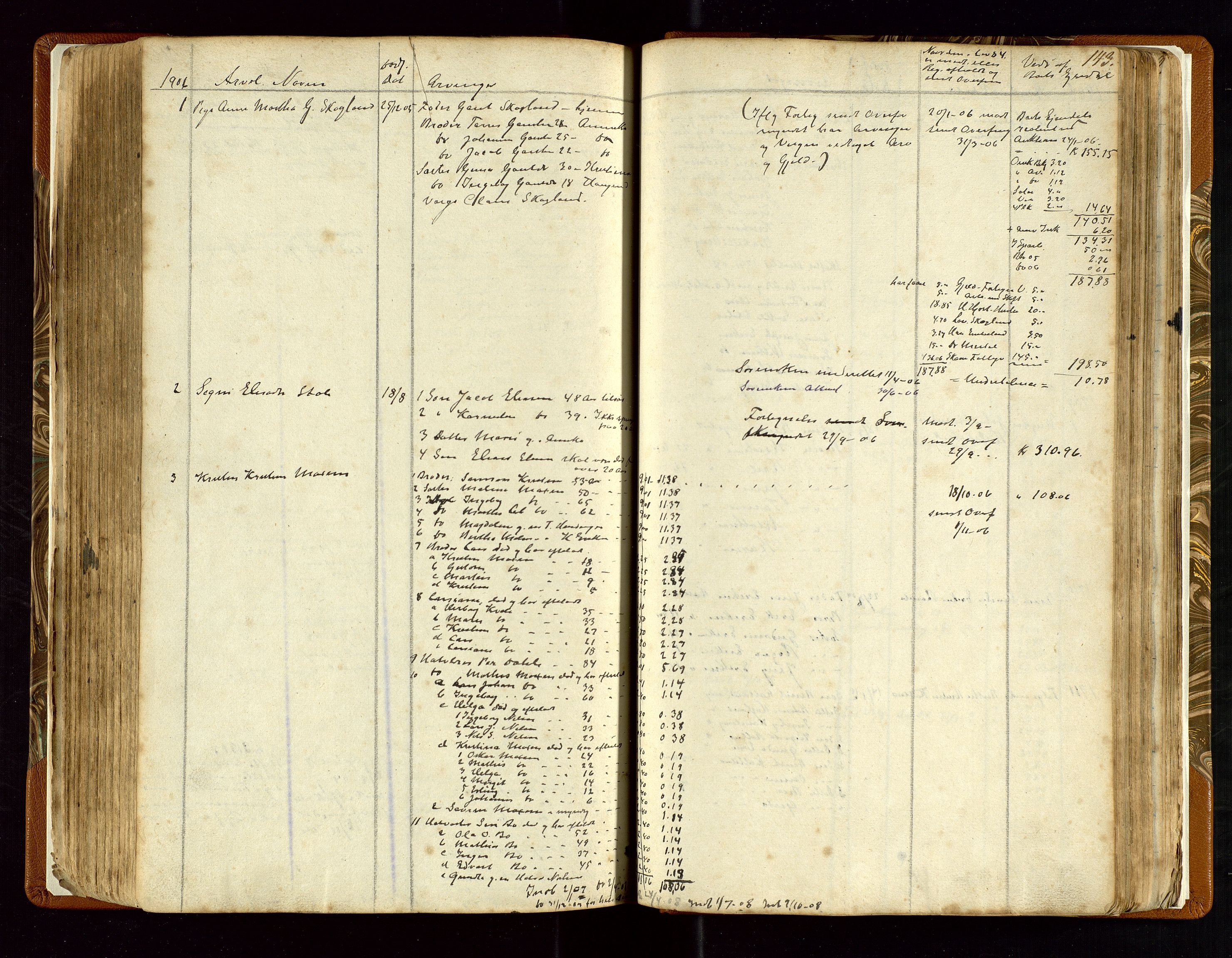 Torvestad lensmannskontor, SAST/A-100307/1/Gga/L0001: "Protocol over Straffanger i Torvestads Thinglaugs Lensmandsarrest", 1883-1931, p. 143