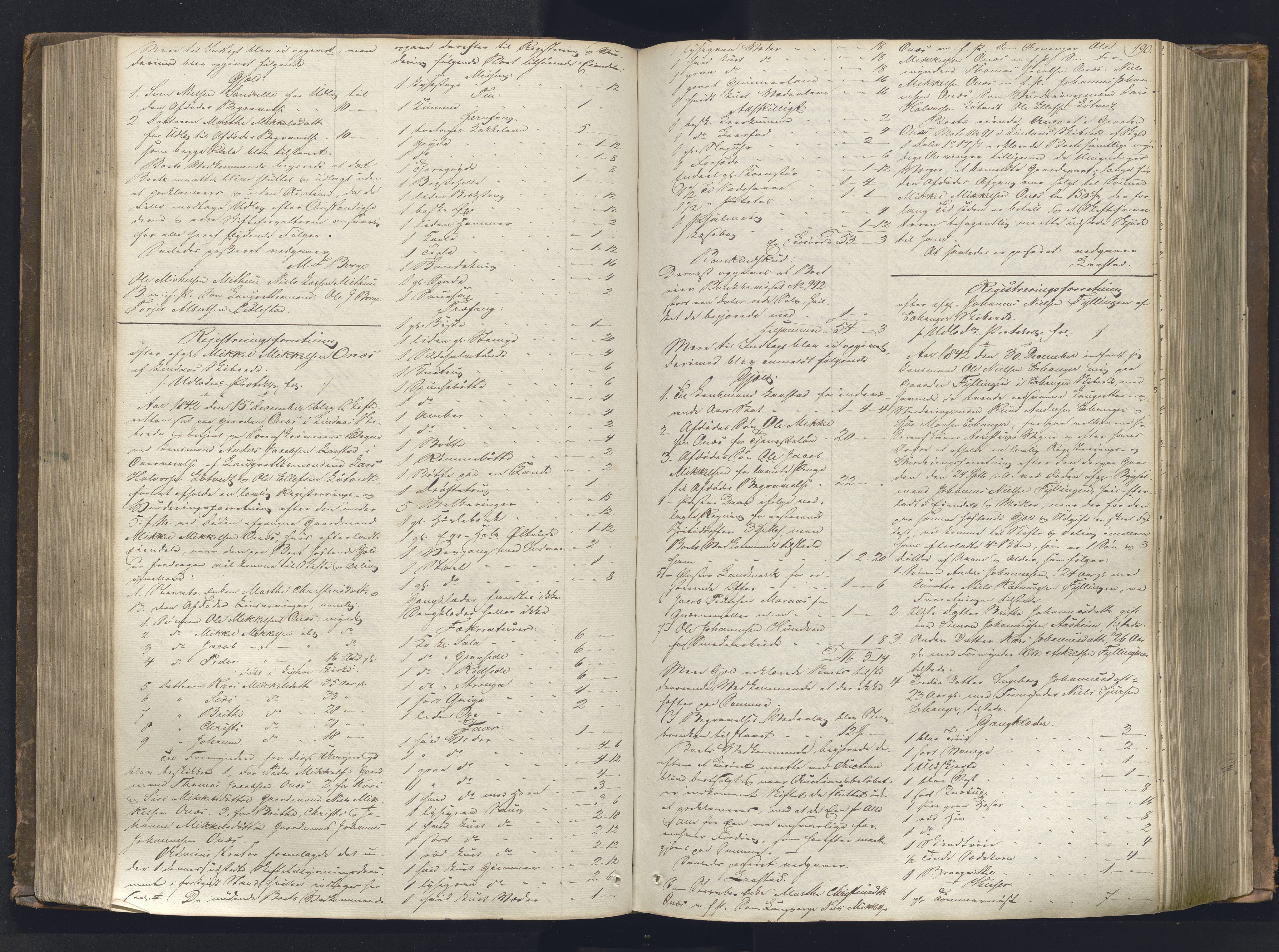 Nordhordland sorenskrivar, AV/SAB-A-2901/1/H/Hb/L0001: Registreringsprotokollar, 1841-1845, p. 190