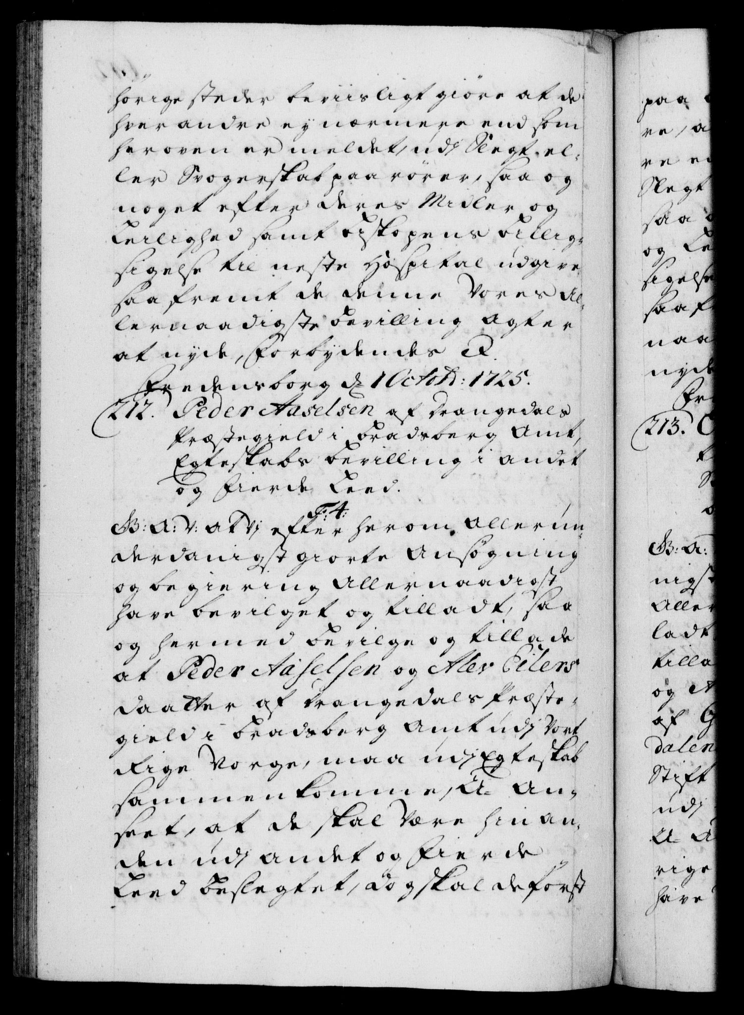 Danske Kanselli 1572-1799, AV/RA-EA-3023/F/Fc/Fca/Fcaa/L0024: Norske registre, 1723-1725, p. 642b