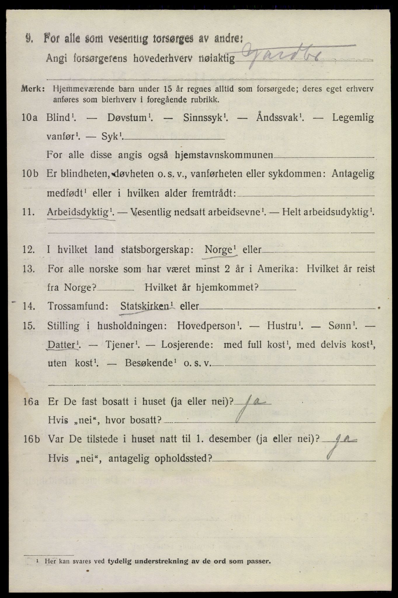 SAKO, 1920 census for Sauherad, 1920, p. 2770