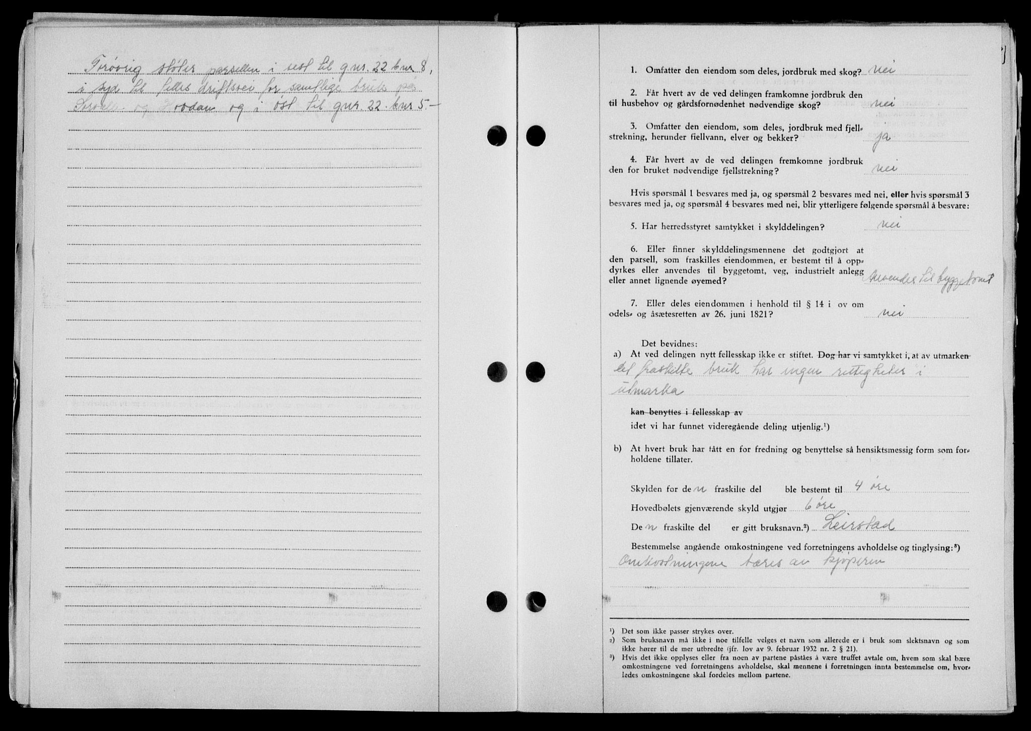 Lofoten sorenskriveri, SAT/A-0017/1/2/2C/L0017a: Mortgage book no. 17a, 1947-1948, Diary no: : 1978/1947