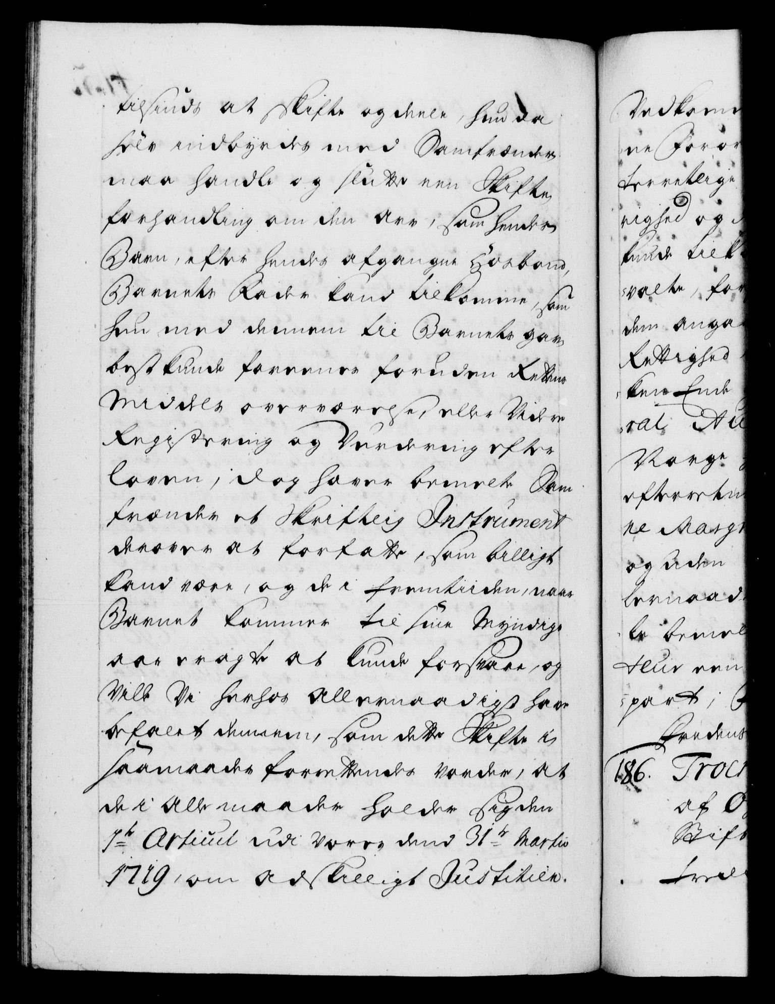 Danske Kanselli 1572-1799, AV/RA-EA-3023/F/Fc/Fca/Fcaa/L0025: Norske registre, 1726-1728, p. 415b