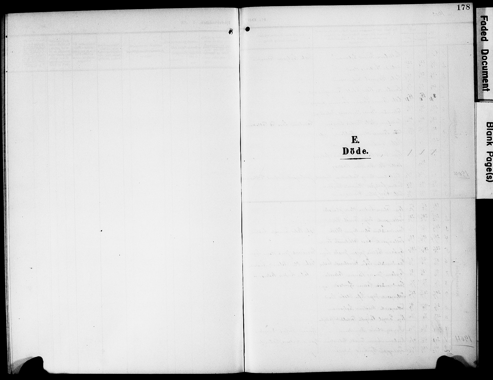 Flekkefjord sokneprestkontor, SAK/1111-0012/F/Fb/Fbc/L0008: Parish register (copy) no. B 8, 1903-1931, p. 178