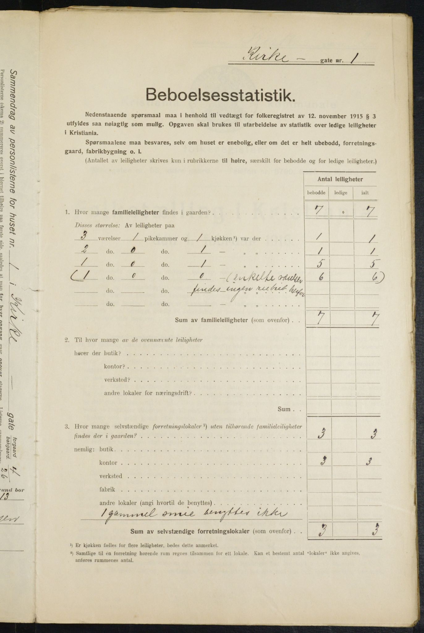 OBA, Municipal Census 1916 for Kristiania, 1916, p. 50817