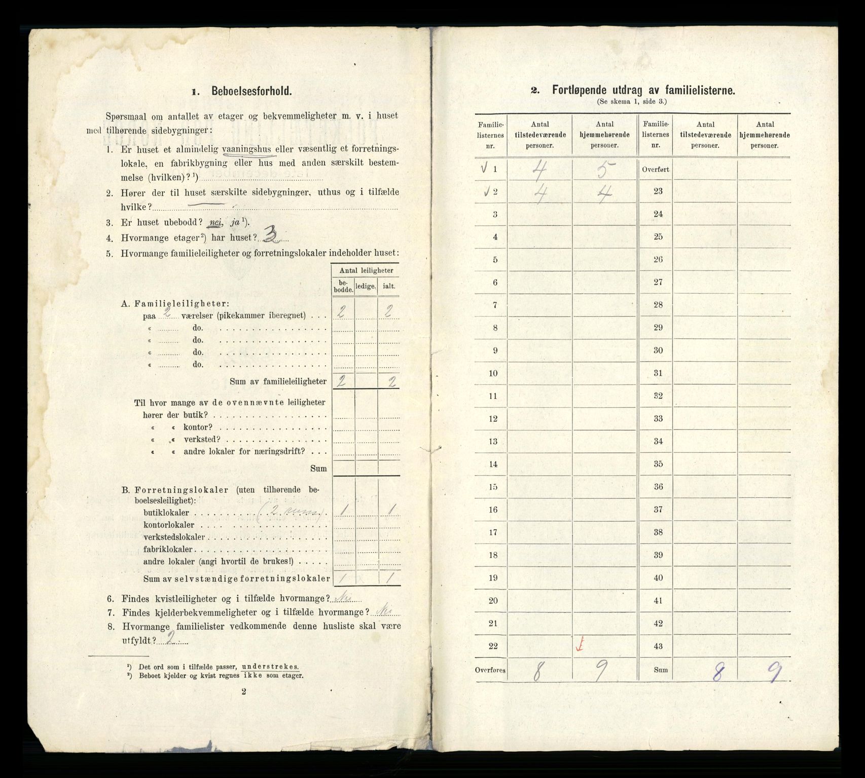 RA, 1910 census for Bergen, 1910, p. 17526