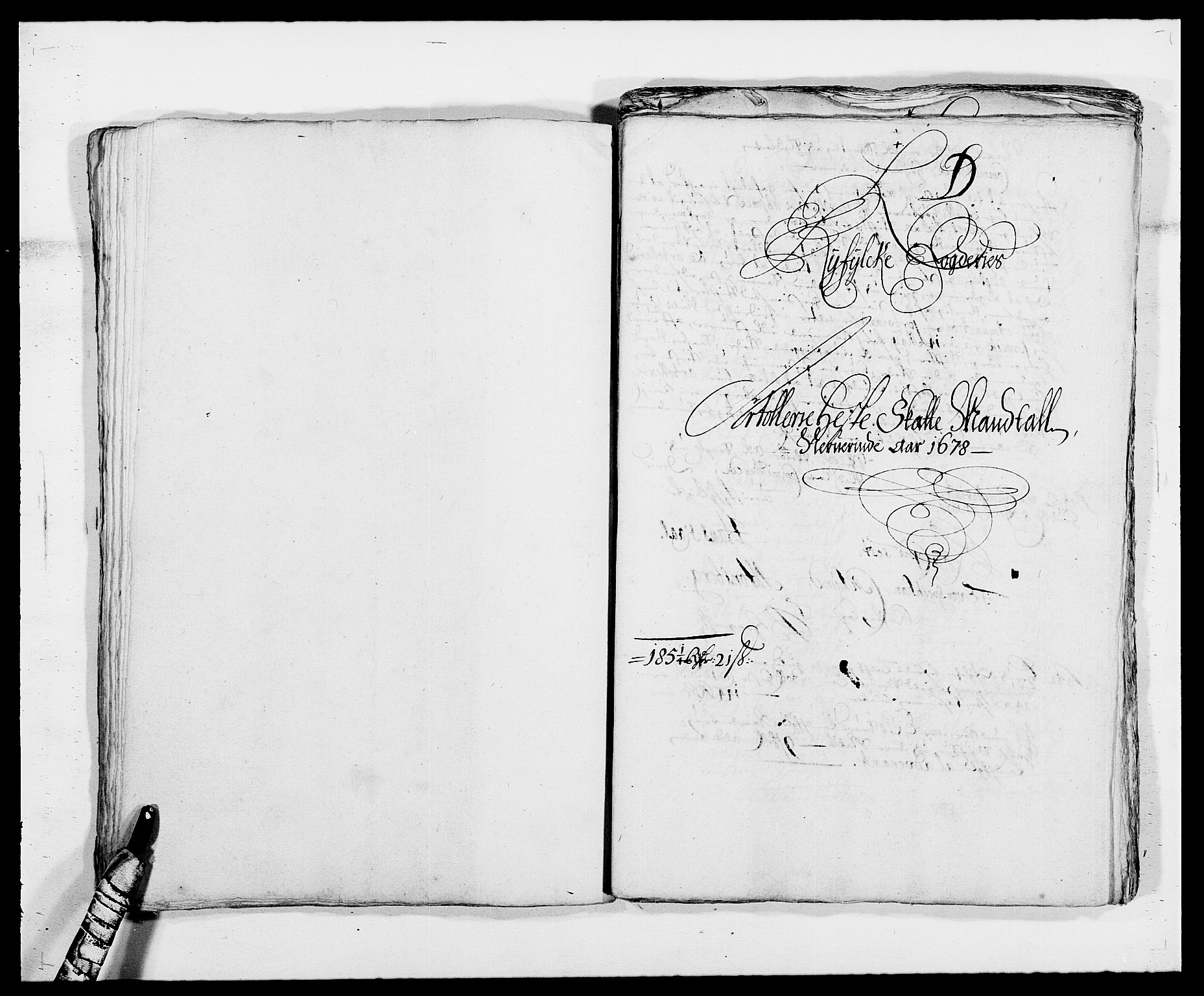 Rentekammeret inntil 1814, Reviderte regnskaper, Fogderegnskap, AV/RA-EA-4092/R47/L2848: Fogderegnskap Ryfylke, 1678, p. 175