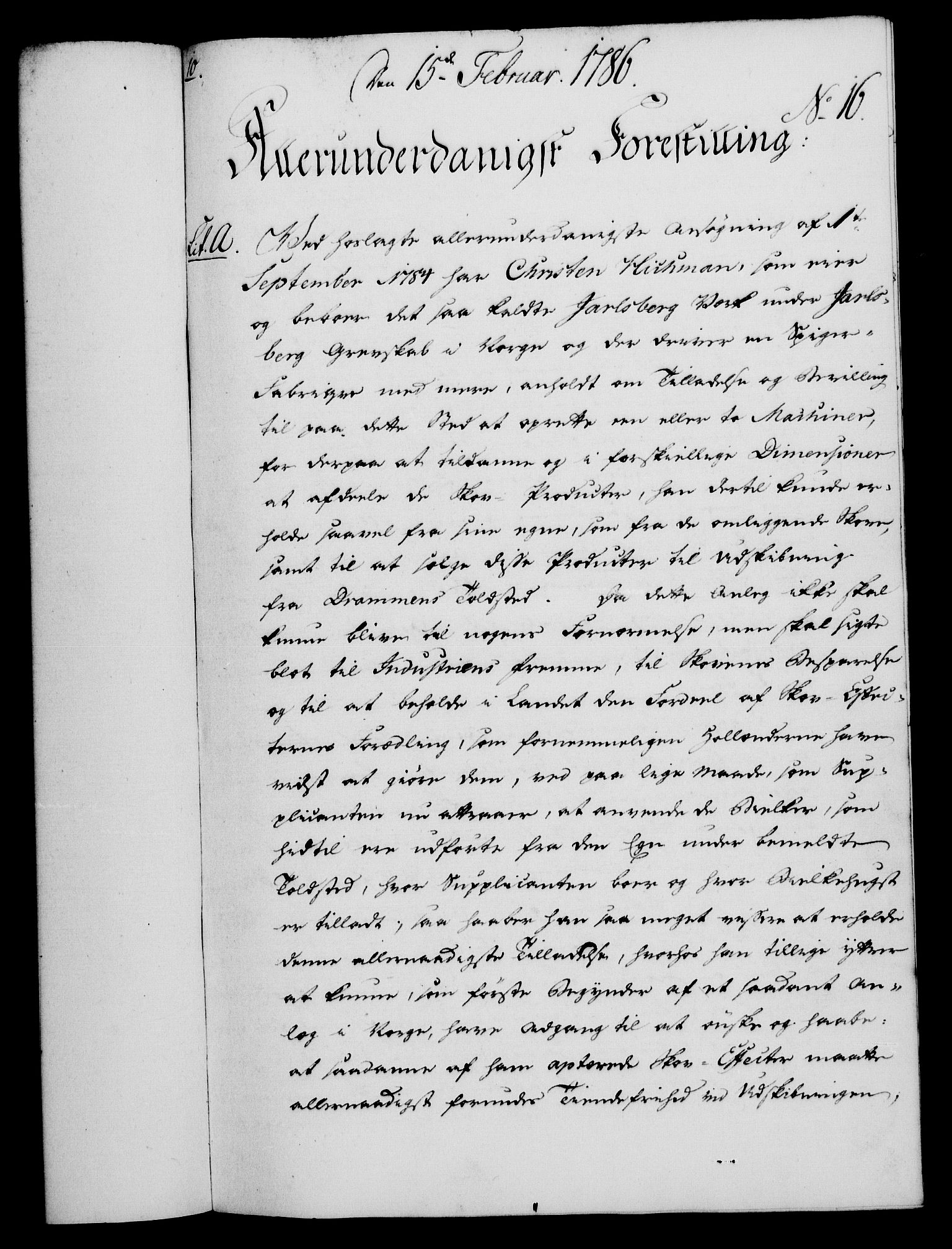 Rentekammeret, Kammerkanselliet, AV/RA-EA-3111/G/Gf/Gfa/L0068: Norsk relasjons- og resolusjonsprotokoll (merket RK 52.68), 1786, p. 117