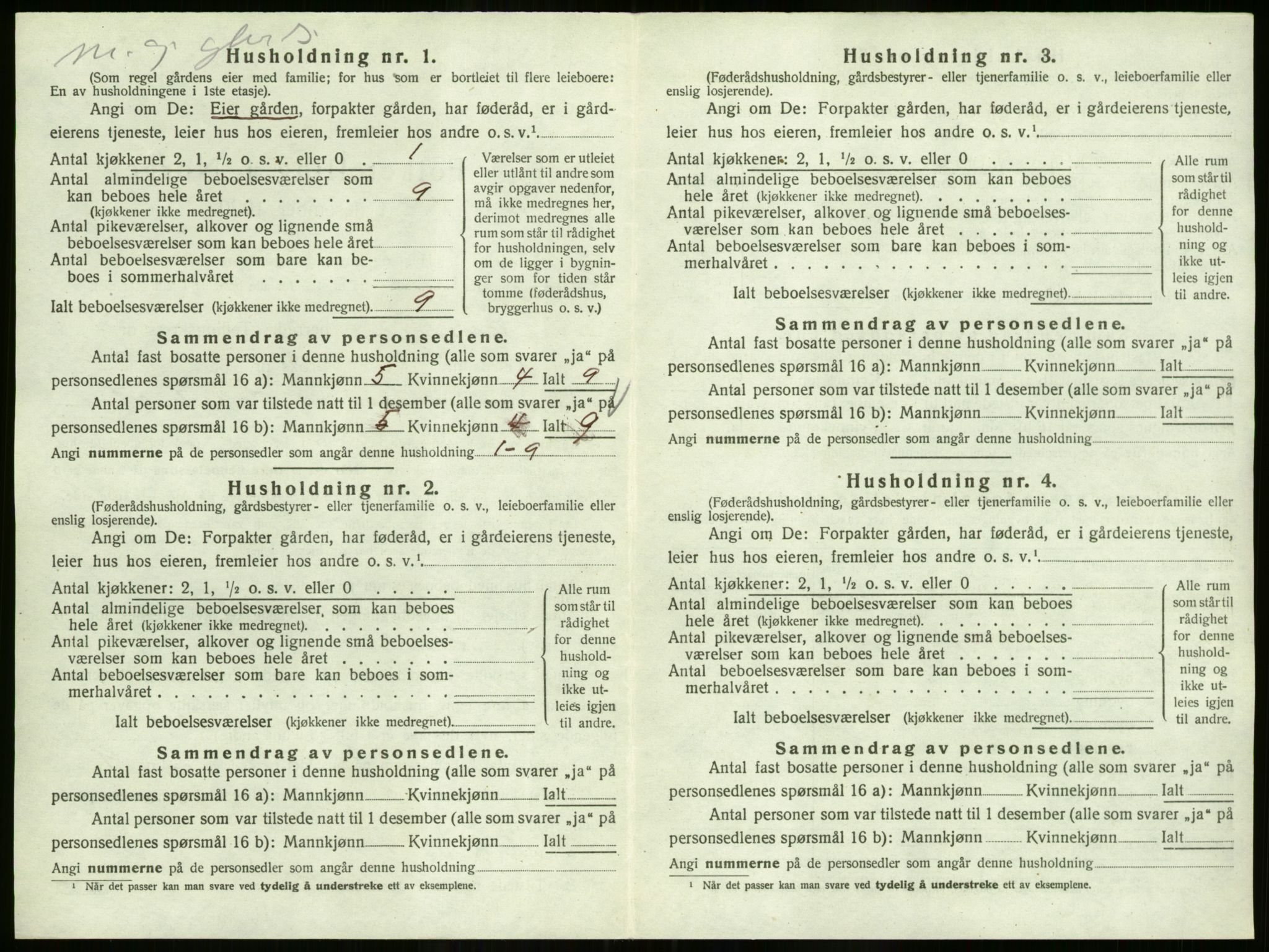 SAO, 1920 census for Eidsvoll, 1920, p. 84