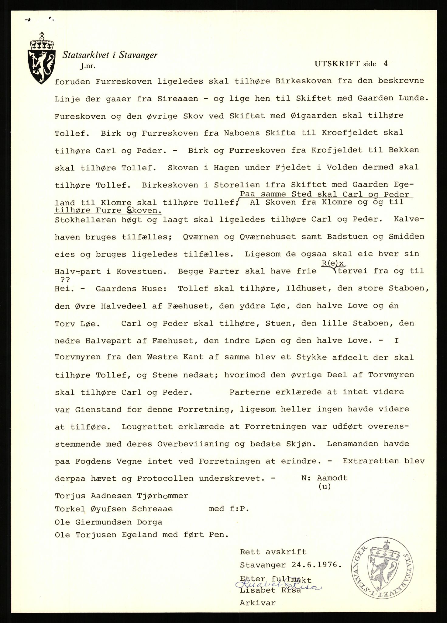 Statsarkivet i Stavanger, SAST/A-101971/03/Y/Yj/L0104: Avskrifter fra Vest-Agder sortert etter gårdsnavn: Kvæven - Jonsgård, 1750-1930, p. 398