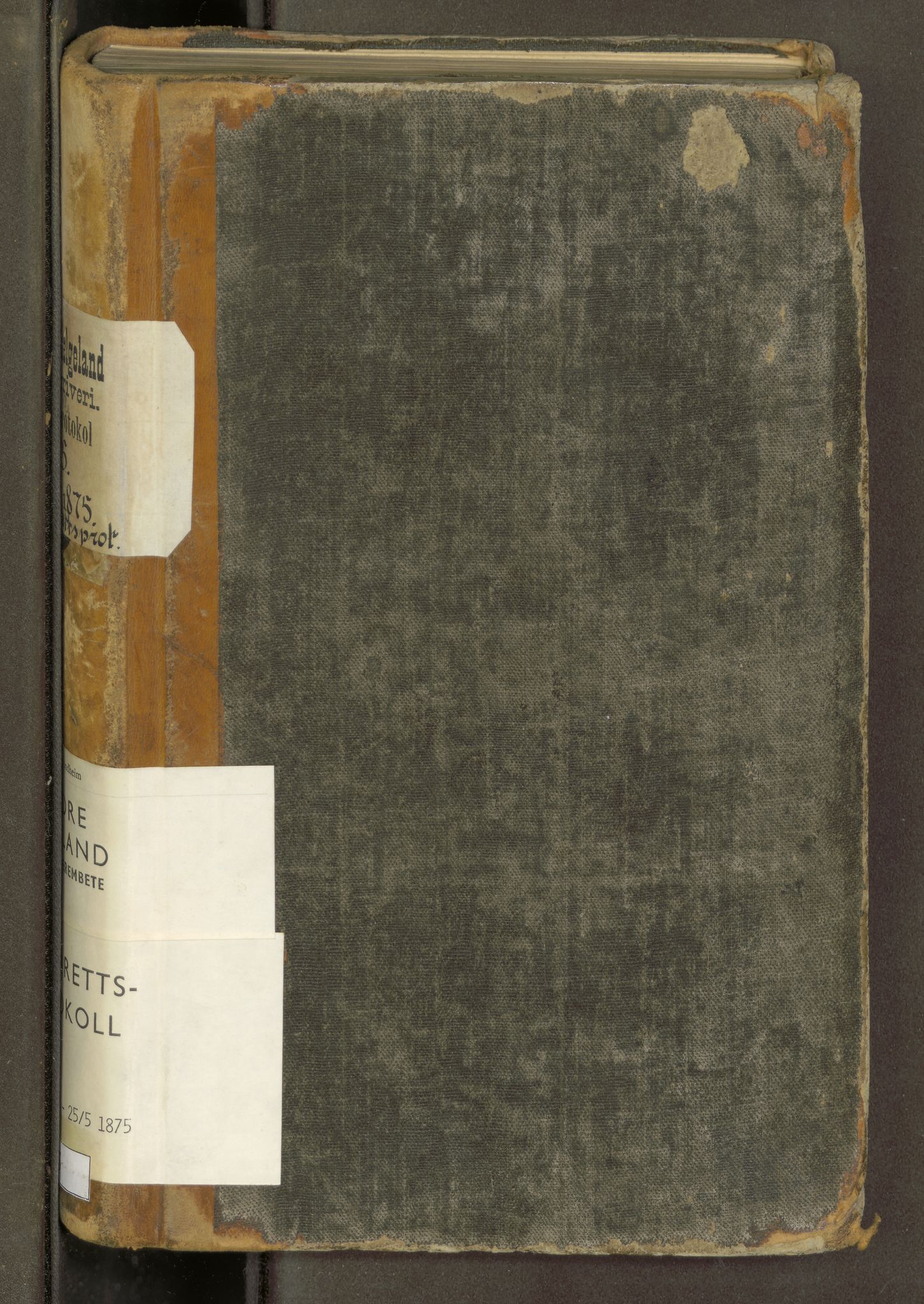 Rana sorenskriveri , SAT/A-1108/1/1/1B/L0005: Ekstrarettsprotokoll, 1867-1875