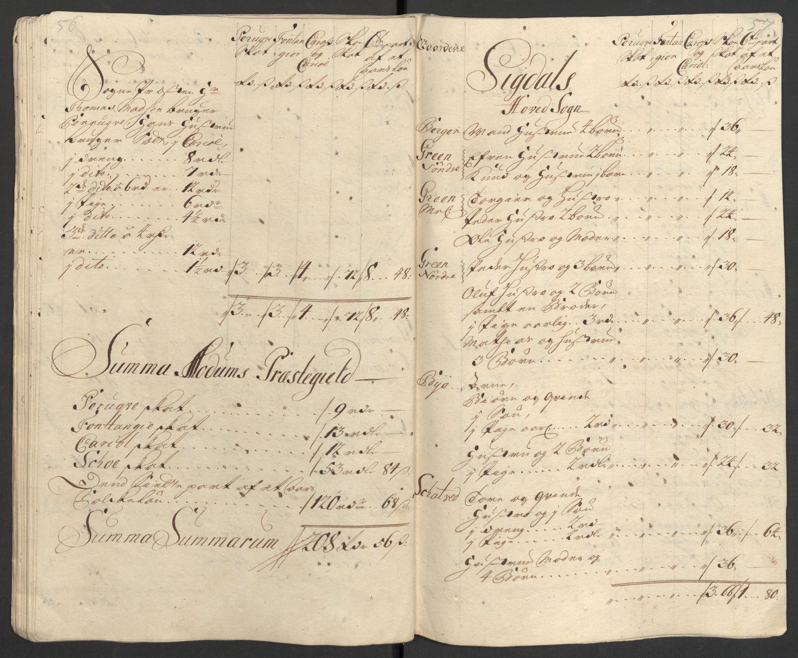Rentekammeret inntil 1814, Reviderte regnskaper, Fogderegnskap, RA/EA-4092/R31/L1706: Fogderegnskap Hurum, Røyken, Eiker, Lier og Buskerud, 1711, p. 32
