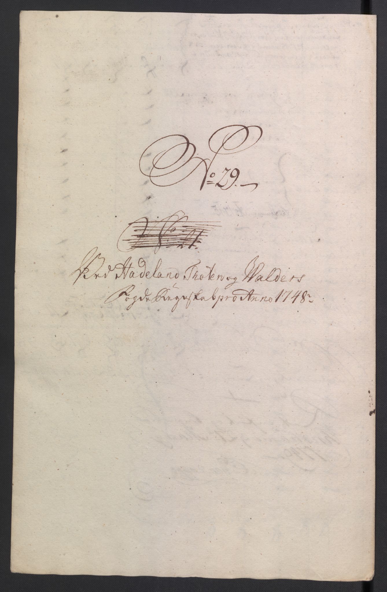 Rentekammeret inntil 1814, Reviderte regnskaper, Fogderegnskap, AV/RA-EA-4092/R18/L1346: Fogderegnskap Hadeland, Toten og Valdres, 1747-1748, p. 379