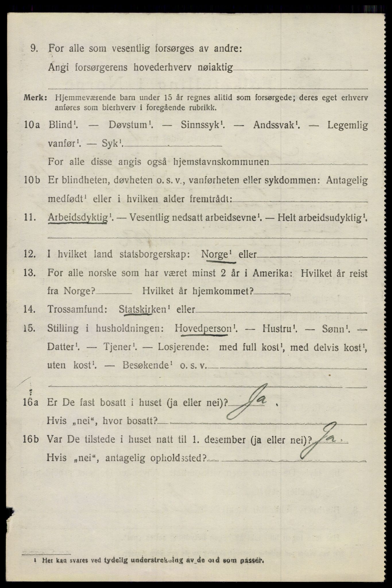 SAO, 1920 census for Hobøl, 1920, p. 5193