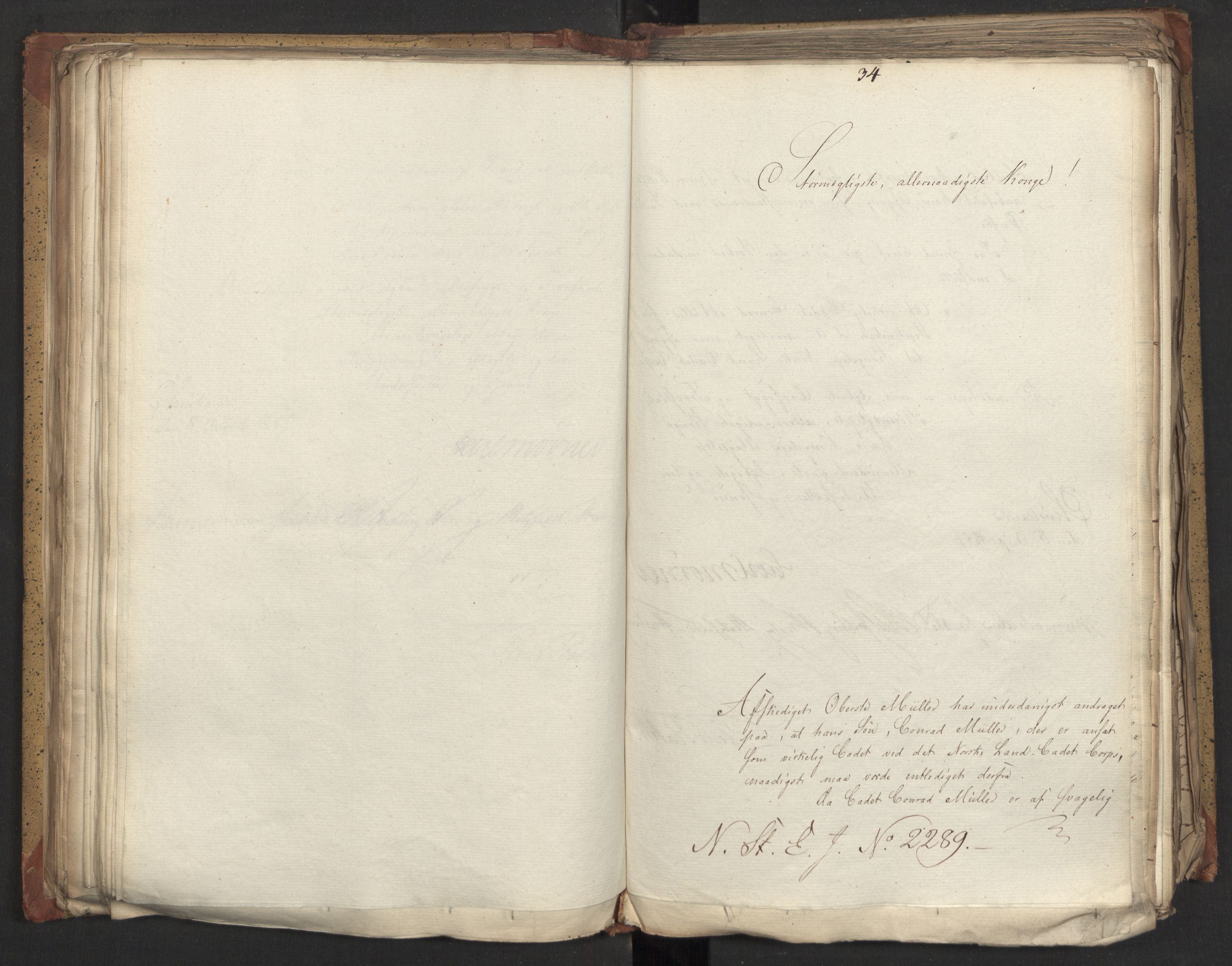 Statsrådsavdelingen i Stockholm, AV/RA-S-1003/D/Da/L0010: Regjeringsinnstillinger nr. 2219-2392, 1817, p. 179