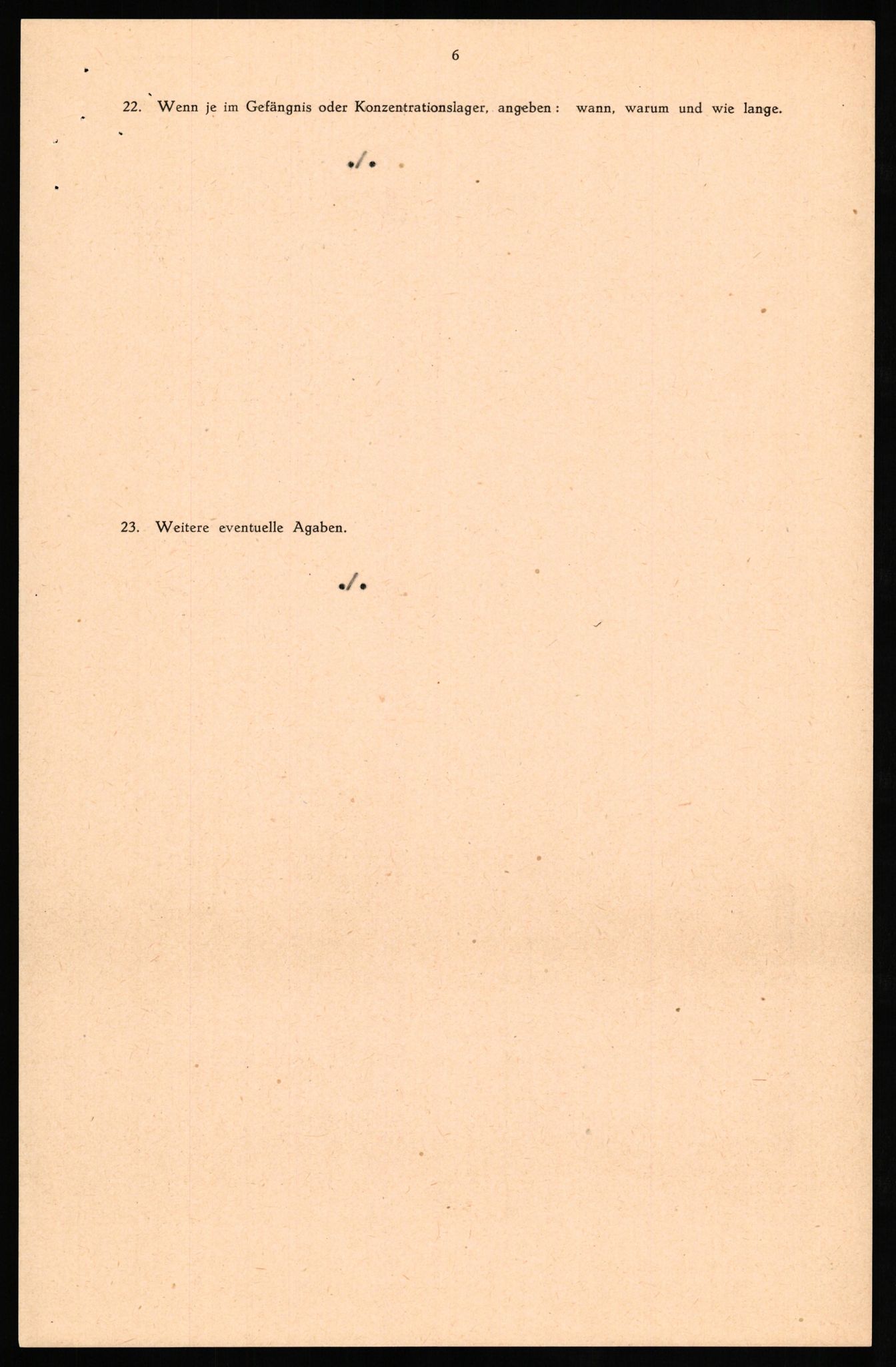 Forsvaret, Forsvarets overkommando II, AV/RA-RAFA-3915/D/Db/L0025: CI Questionaires. Tyske okkupasjonsstyrker i Norge. Tyskere., 1945-1946, p. 374