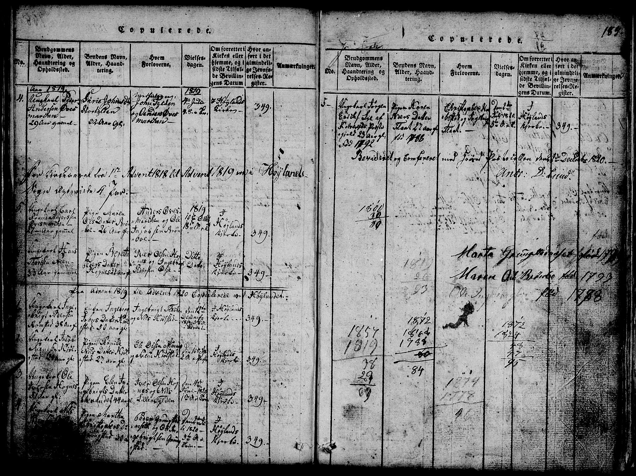 Ministerialprotokoller, klokkerbøker og fødselsregistre - Nord-Trøndelag, AV/SAT-A-1458/765/L0562: Parish register (copy) no. 765C01, 1817-1851, p. 189