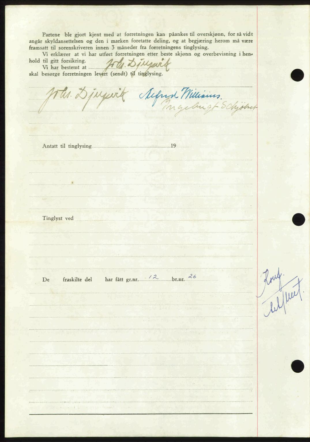 Nordmøre sorenskriveri, AV/SAT-A-4132/1/2/2Ca: Mortgage book no. A114, 1950-1950, Diary no: : 1064/1950