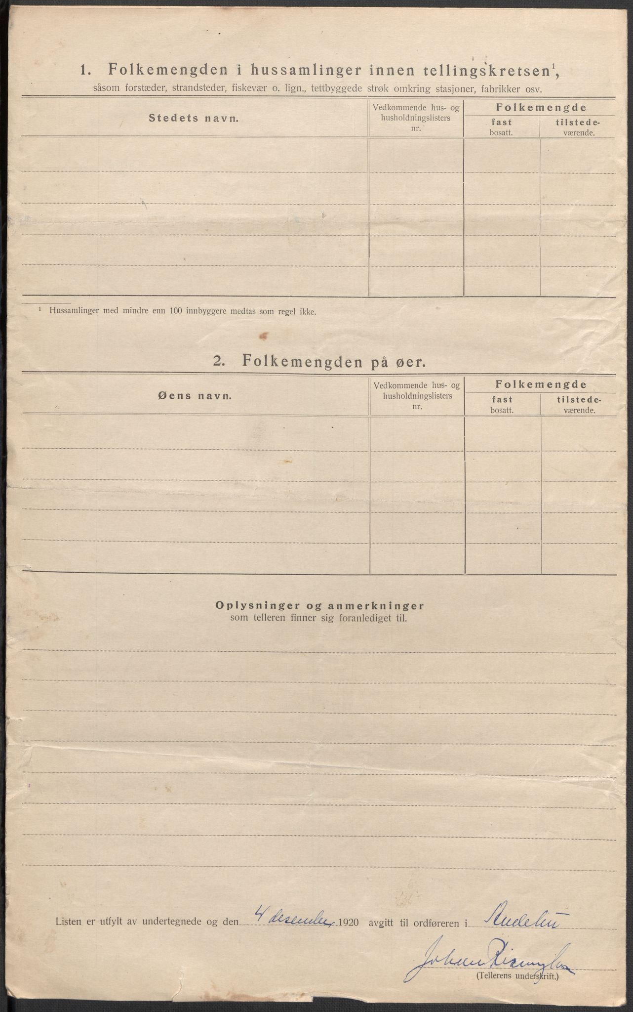 SAKO, 1920 census for Andebu, 1920, p. 62