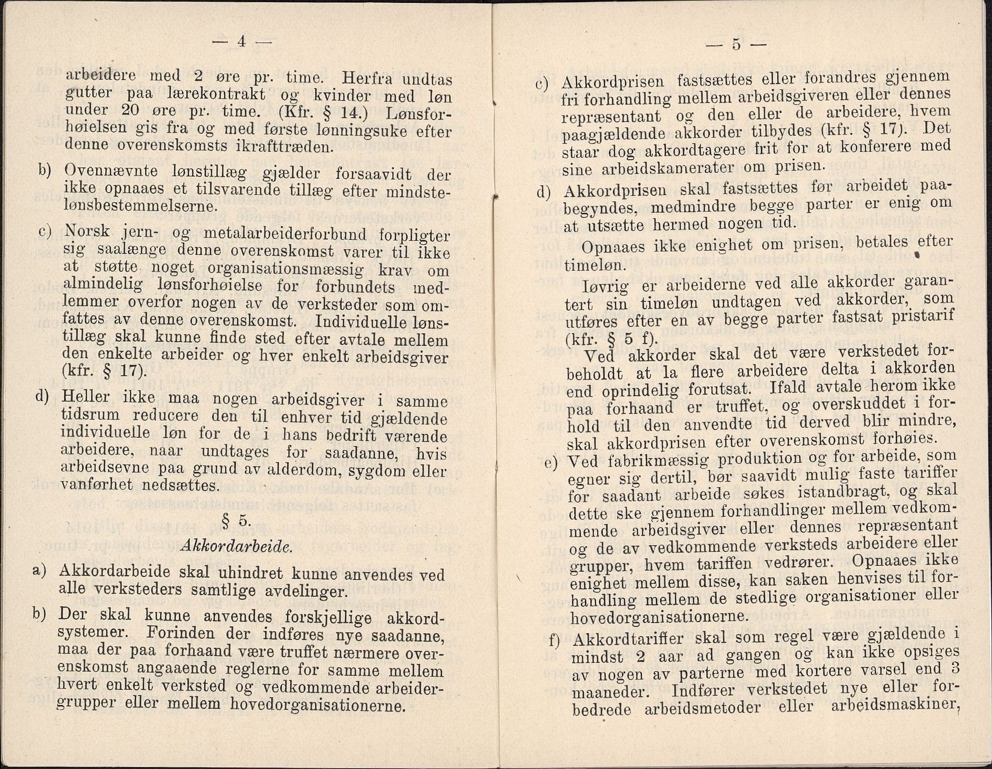 Norsk jern- og metallarbeiderforbund, AAB/ARK-1659/O/L0001/0003: Verkstedsoverenskomsten / Verkstedsoverenskomsten, 1911