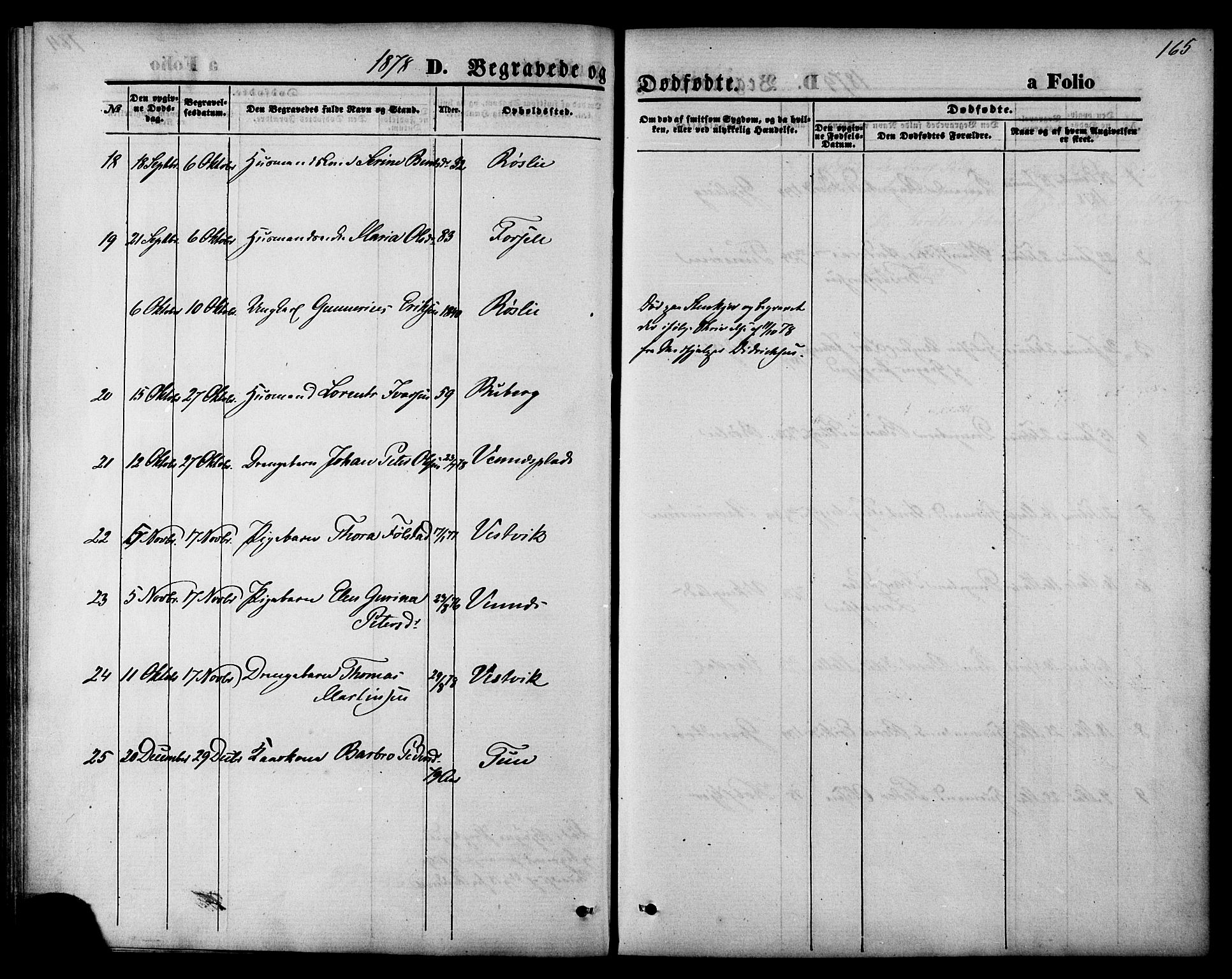 Ministerialprotokoller, klokkerbøker og fødselsregistre - Nord-Trøndelag, AV/SAT-A-1458/744/L0419: Parish register (official) no. 744A03, 1867-1881, p. 165