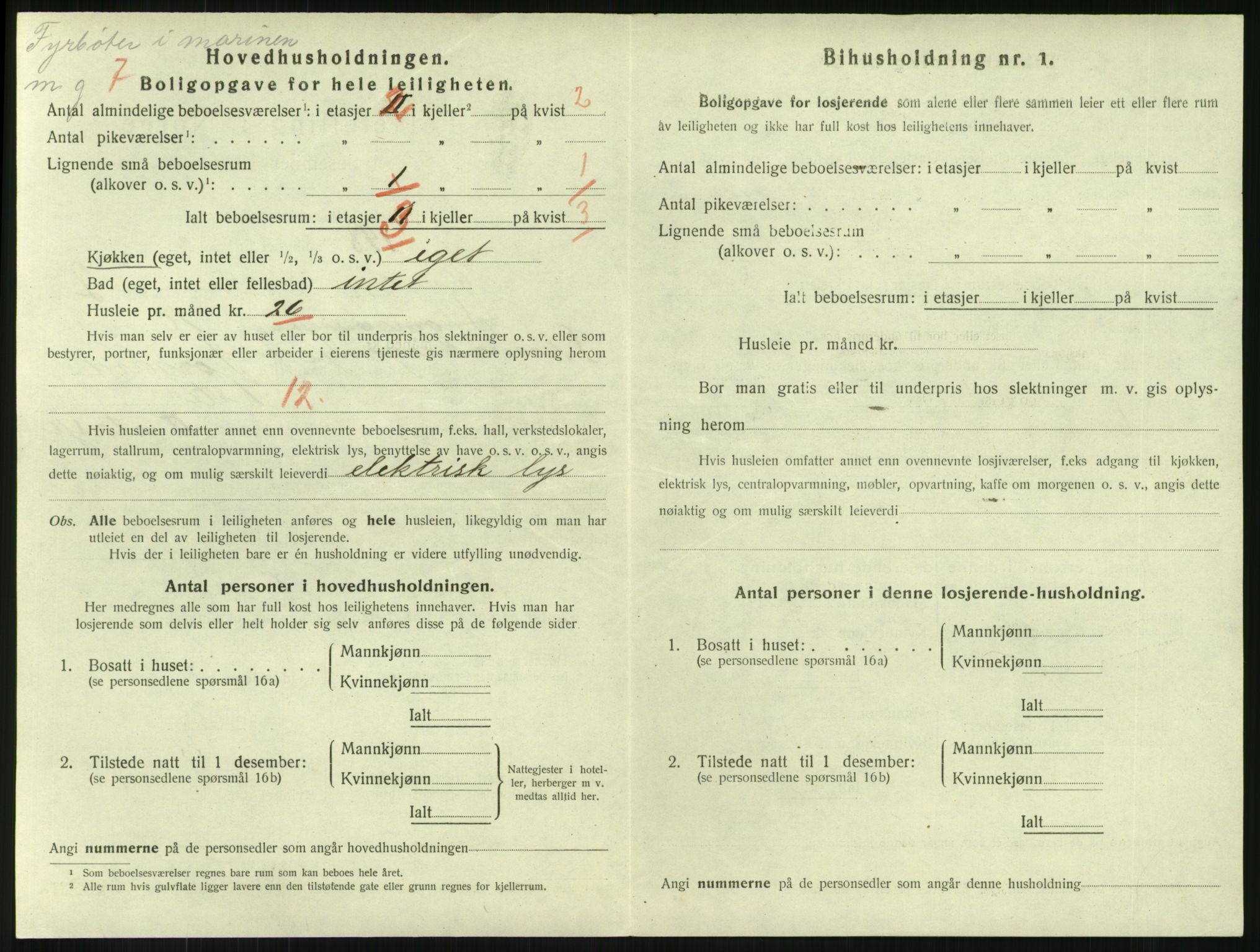 SAKO, 1920 census for Horten, 1920, p. 3888