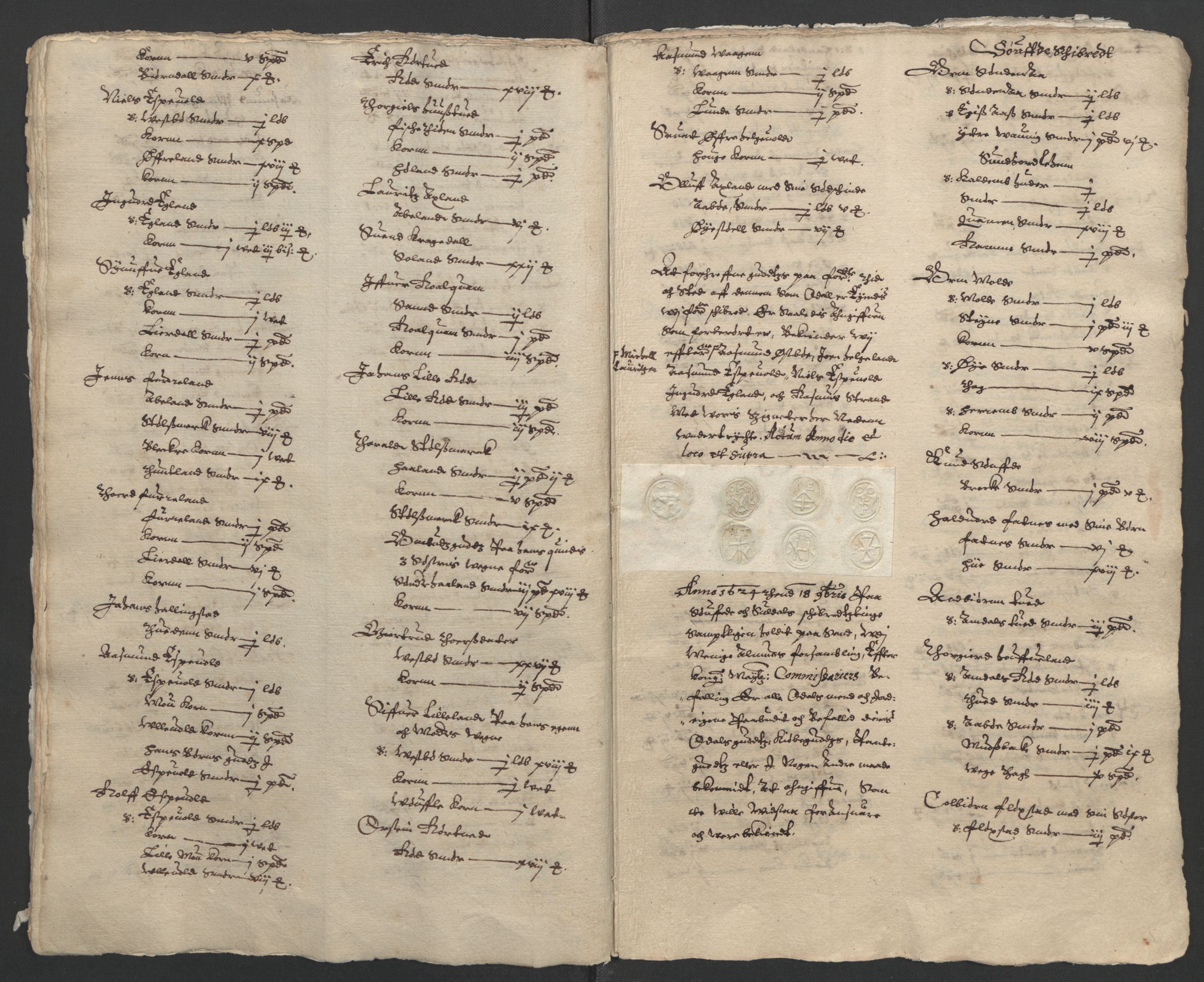 Stattholderembetet 1572-1771, AV/RA-EA-2870/Ek/L0010/0002: Jordebøker til utlikning av rosstjeneste 1624-1626: / Odelsjordebøker for Stavanger len, 1624-1626, p. 18