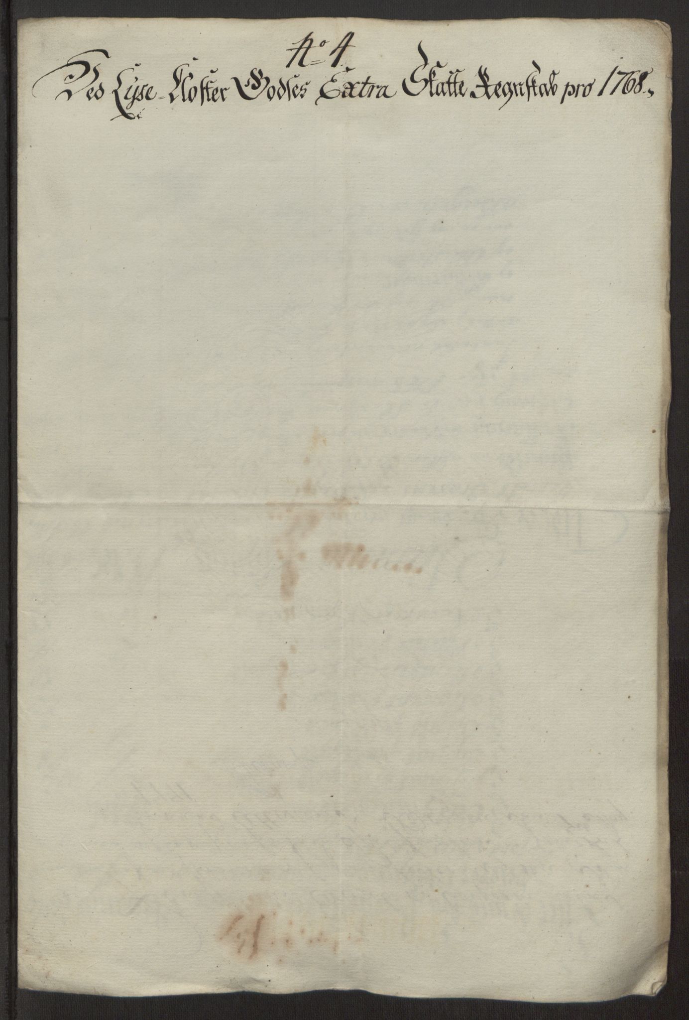 Rentekammeret inntil 1814, Reviderte regnskaper, Fogderegnskap, RA/EA-4092/R50/L3180: Ekstraskatten Lyse kloster, 1762-1783, p. 204