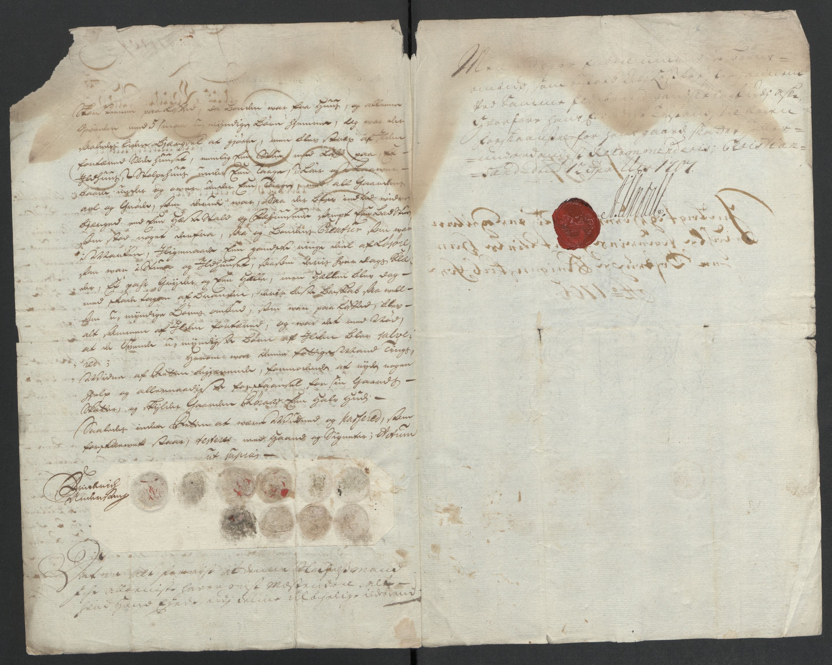 Rentekammeret inntil 1814, Reviderte regnskaper, Fogderegnskap, RA/EA-4092/R43/L2551: Fogderegnskap Lista og Mandal, 1705-1709, p. 397