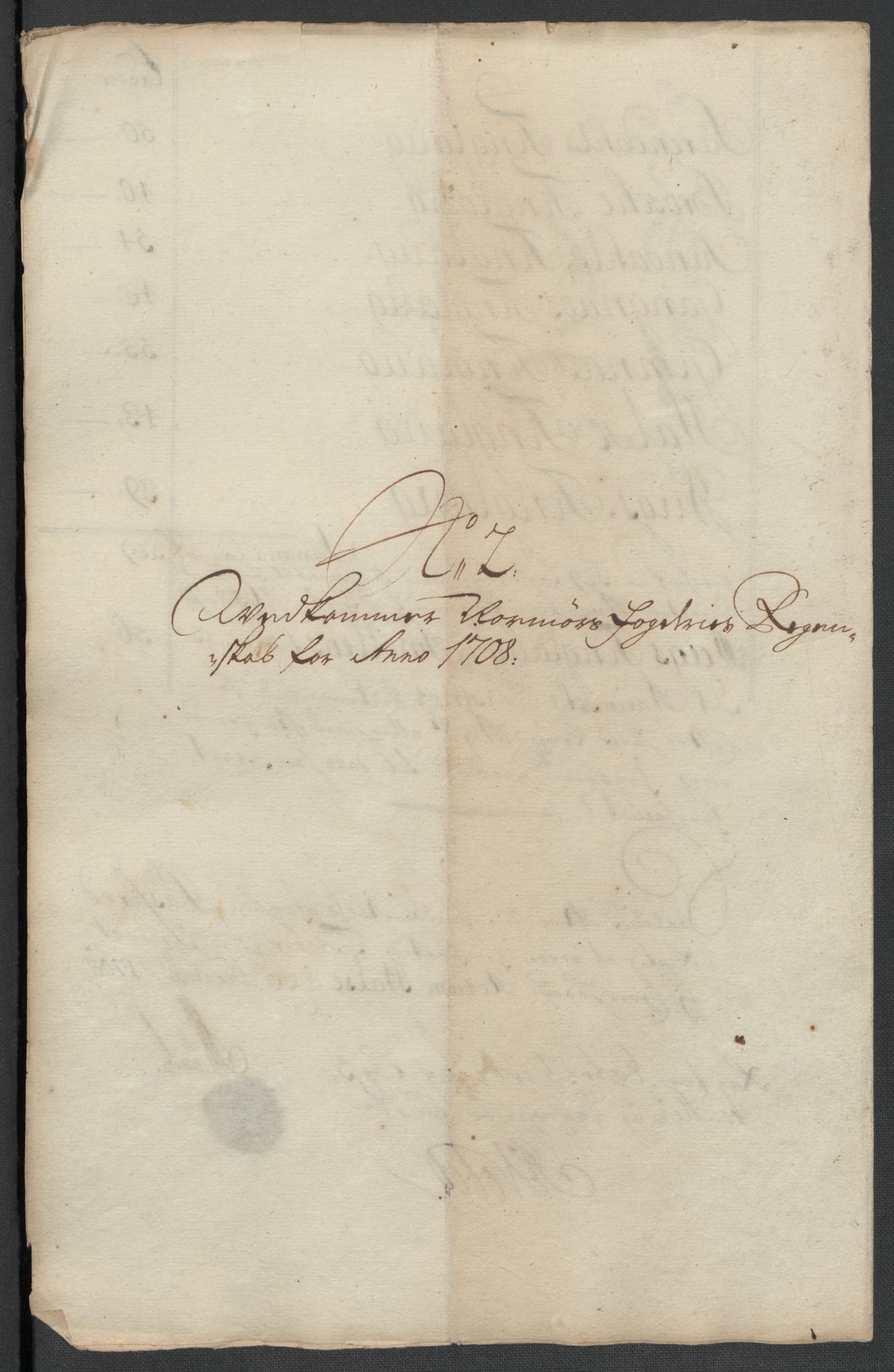 Rentekammeret inntil 1814, Reviderte regnskaper, Fogderegnskap, AV/RA-EA-4092/R56/L3743: Fogderegnskap Nordmøre, 1708, p. 74