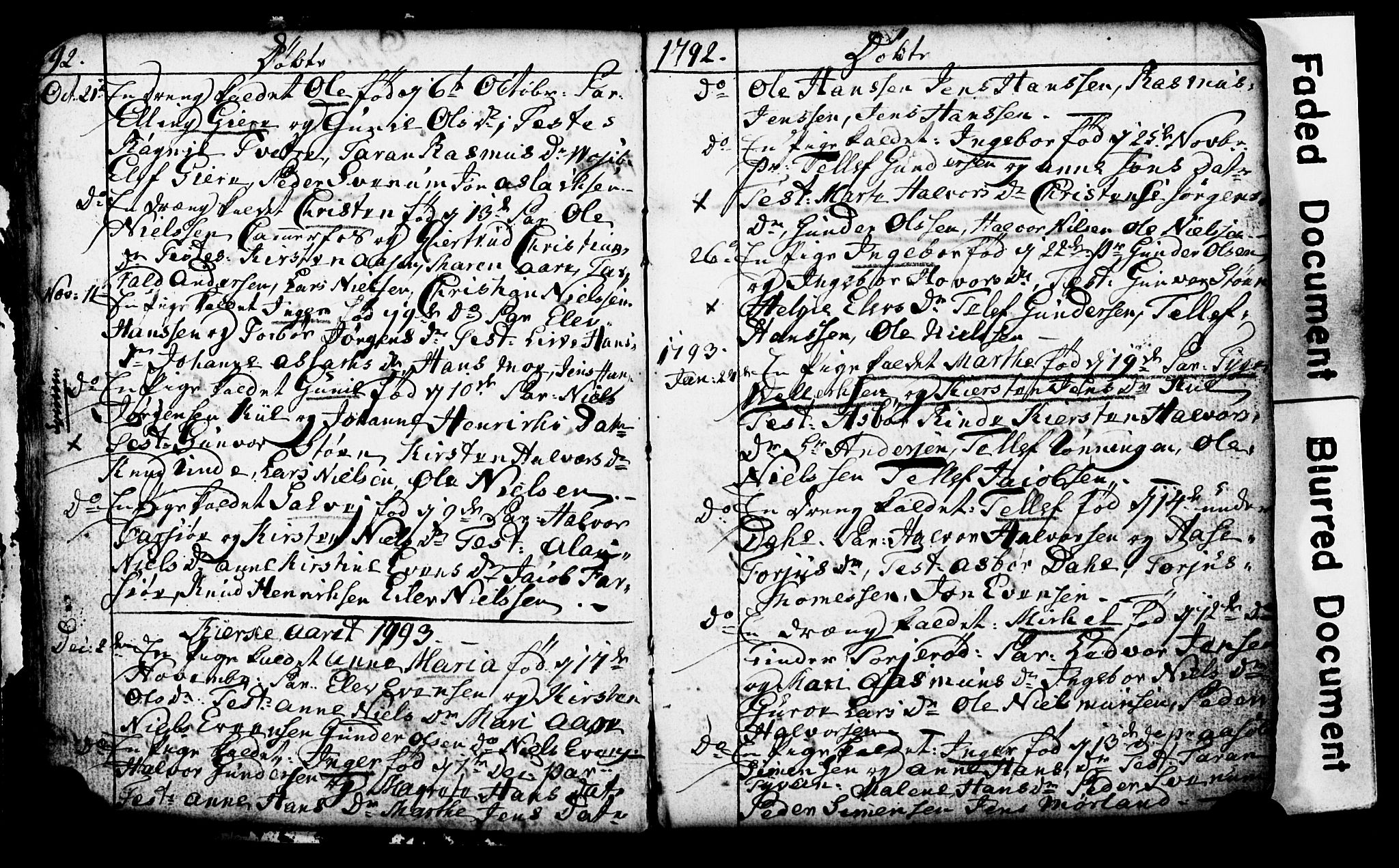 Sannidal kirkebøker, SAKO/A-296/G/Ga/L0001: Parish register (copy) no. 1, 1782-1816