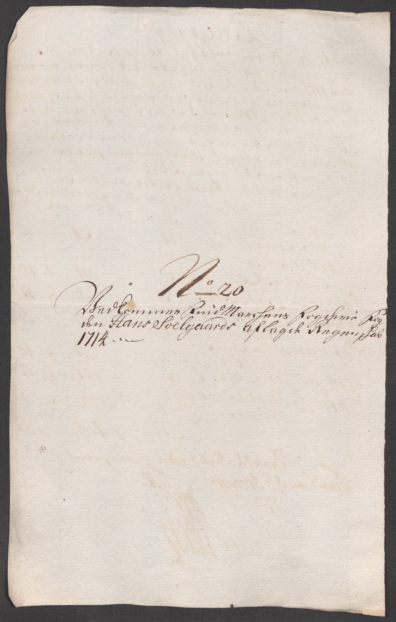 Rentekammeret inntil 1814, Reviderte regnskaper, Fogderegnskap, AV/RA-EA-4092/R69/L4856: Fogderegnskap Finnmark/Vardøhus, 1713-1715, p. 324