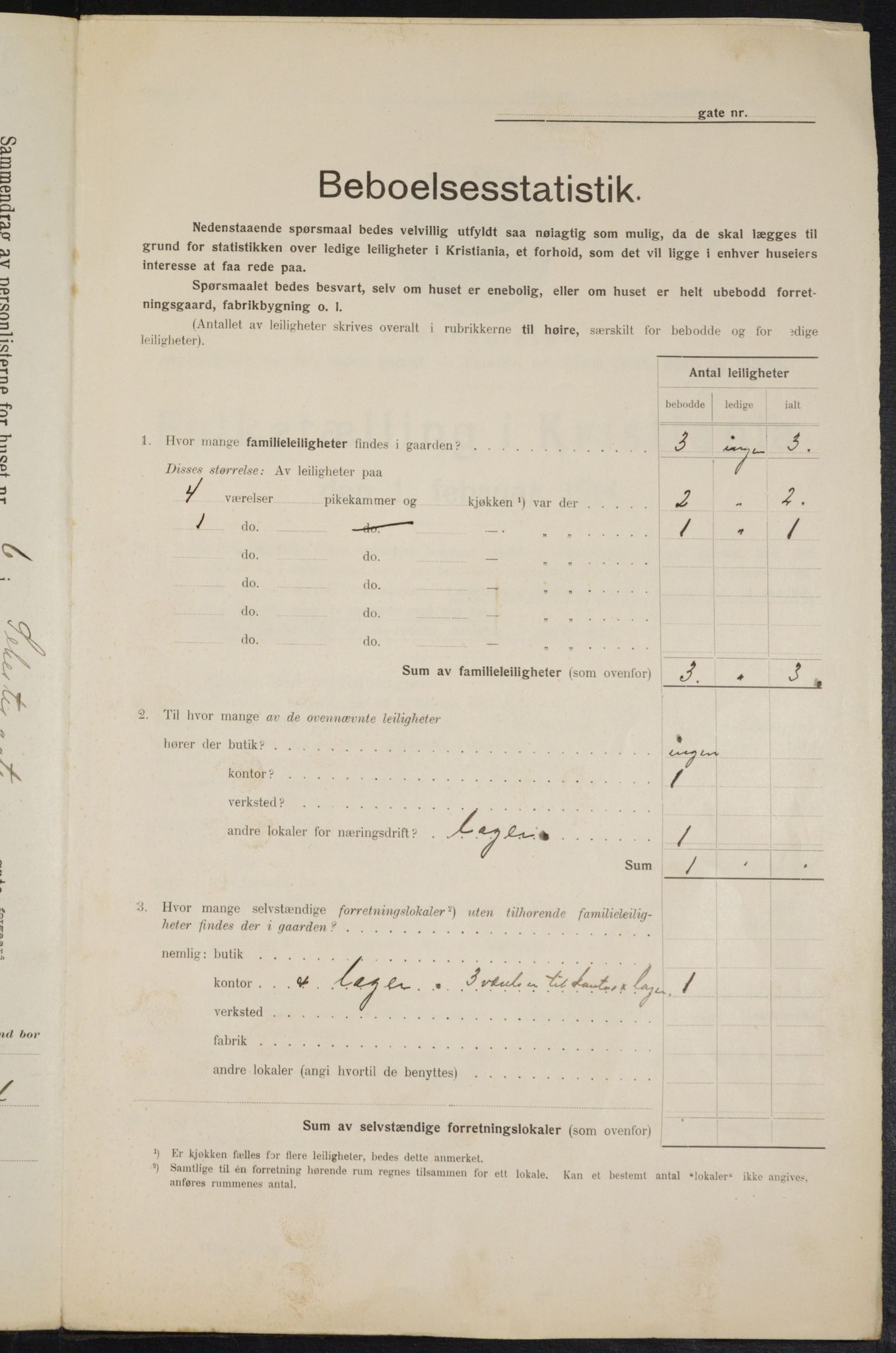 OBA, Municipal Census 1914 for Kristiania, 1914, p. 93621