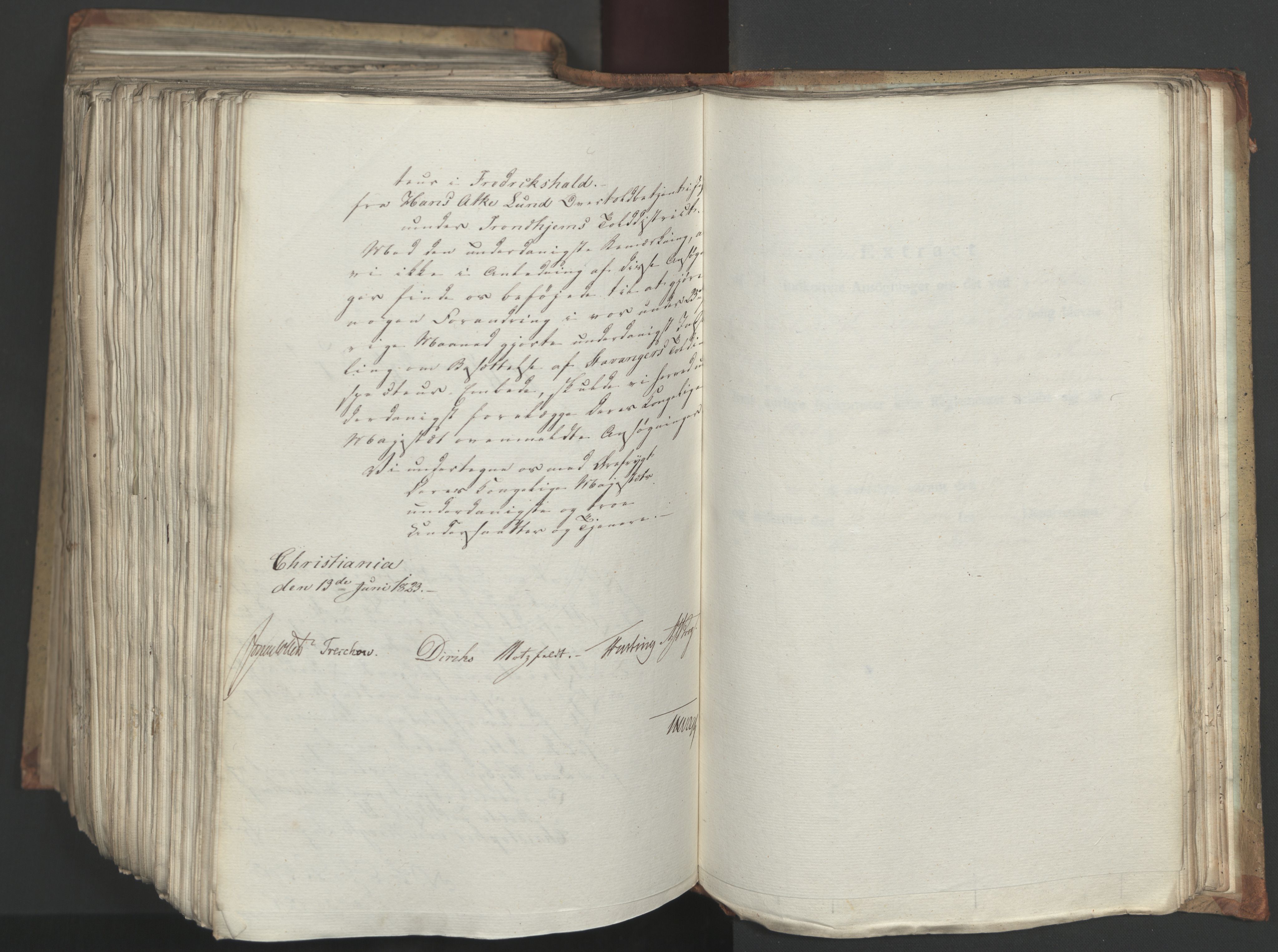 Statsrådsavdelingen i Stockholm, AV/RA-S-1003/D/Da/L0034: Regjeringsinnstillinger nr. 275-540, 1823, p. 633