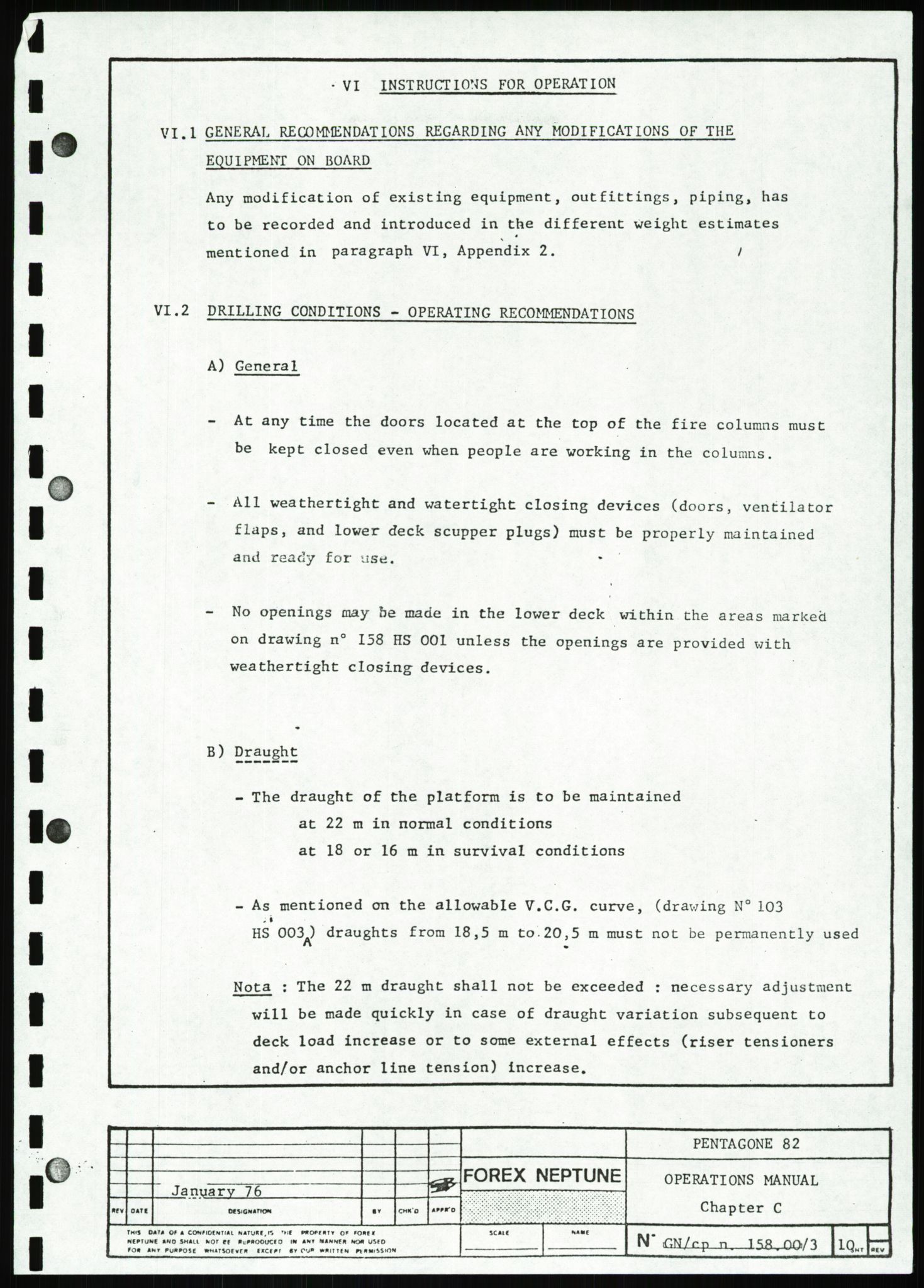 Justisdepartementet, Granskningskommisjonen ved Alexander Kielland-ulykken 27.3.1980, AV/RA-S-1165/D/L0007: B Stavanger Drilling A/S (Doku.liste + B1-B3 av av 4)/C Phillips Petroleum Company Norway (Doku.liste + C1-C12 av 12)/D Forex Neptune (Doku.liste + D1-D8 av 9), 1980-1981, p. 447