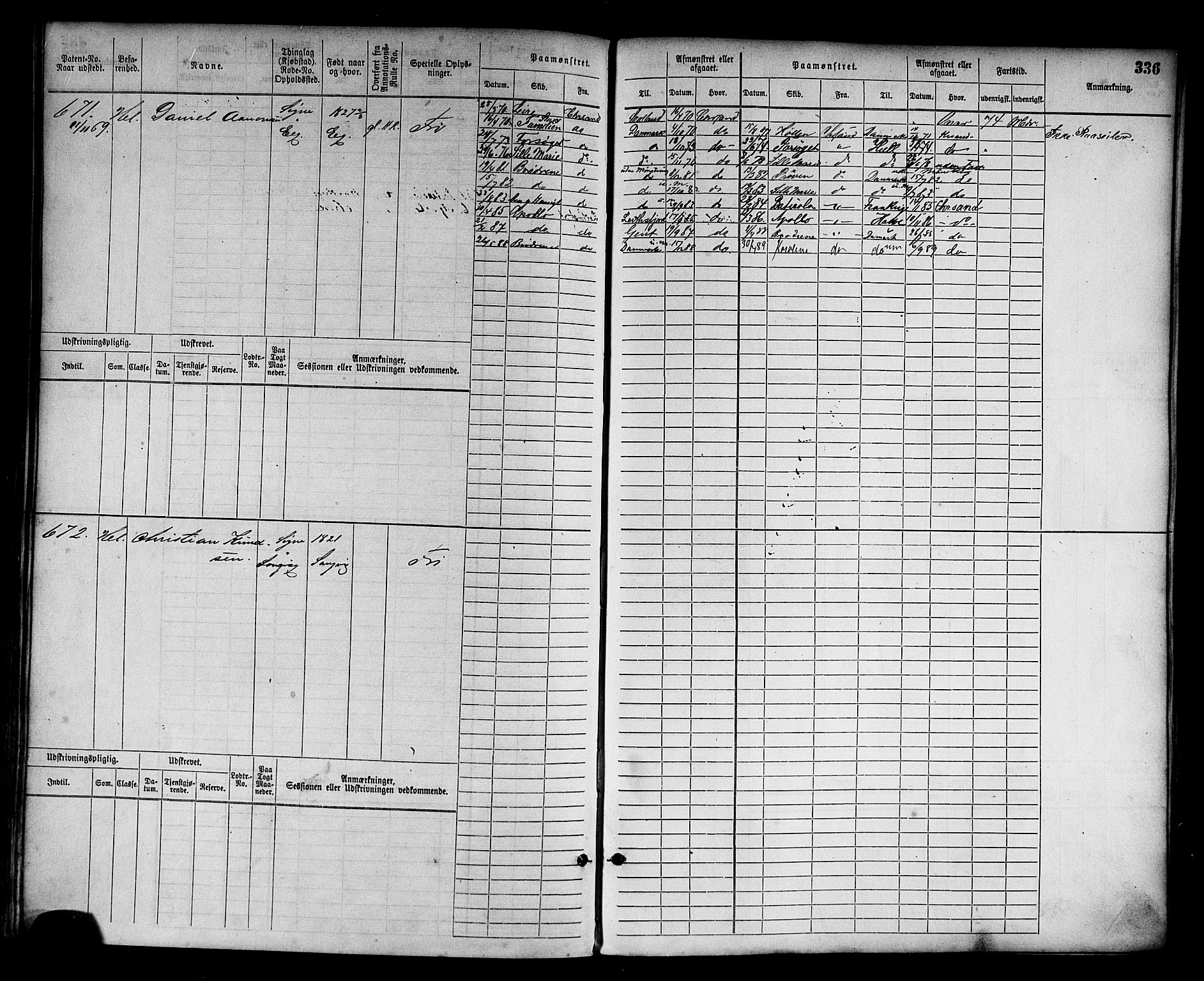 Kristiansand mønstringskrets, AV/SAK-2031-0015/F/Fb/L0003: Hovedrulle nr 1-762, I-10, 1860-1911, p. 352