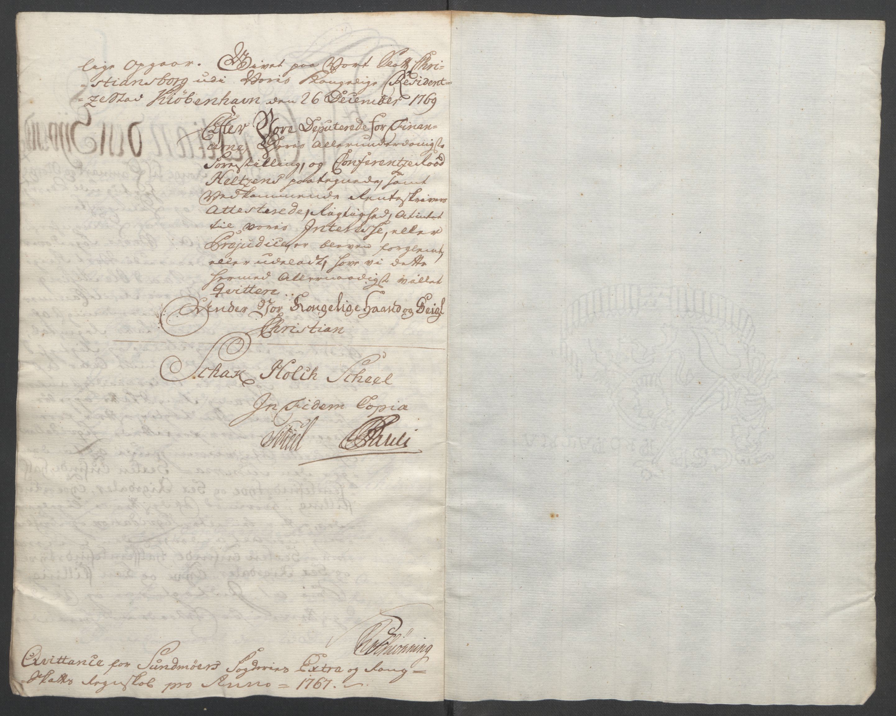 Rentekammeret inntil 1814, Reviderte regnskaper, Fogderegnskap, RA/EA-4092/R54/L3645: Ekstraskatten Sunnmøre, 1762-1772, p. 103