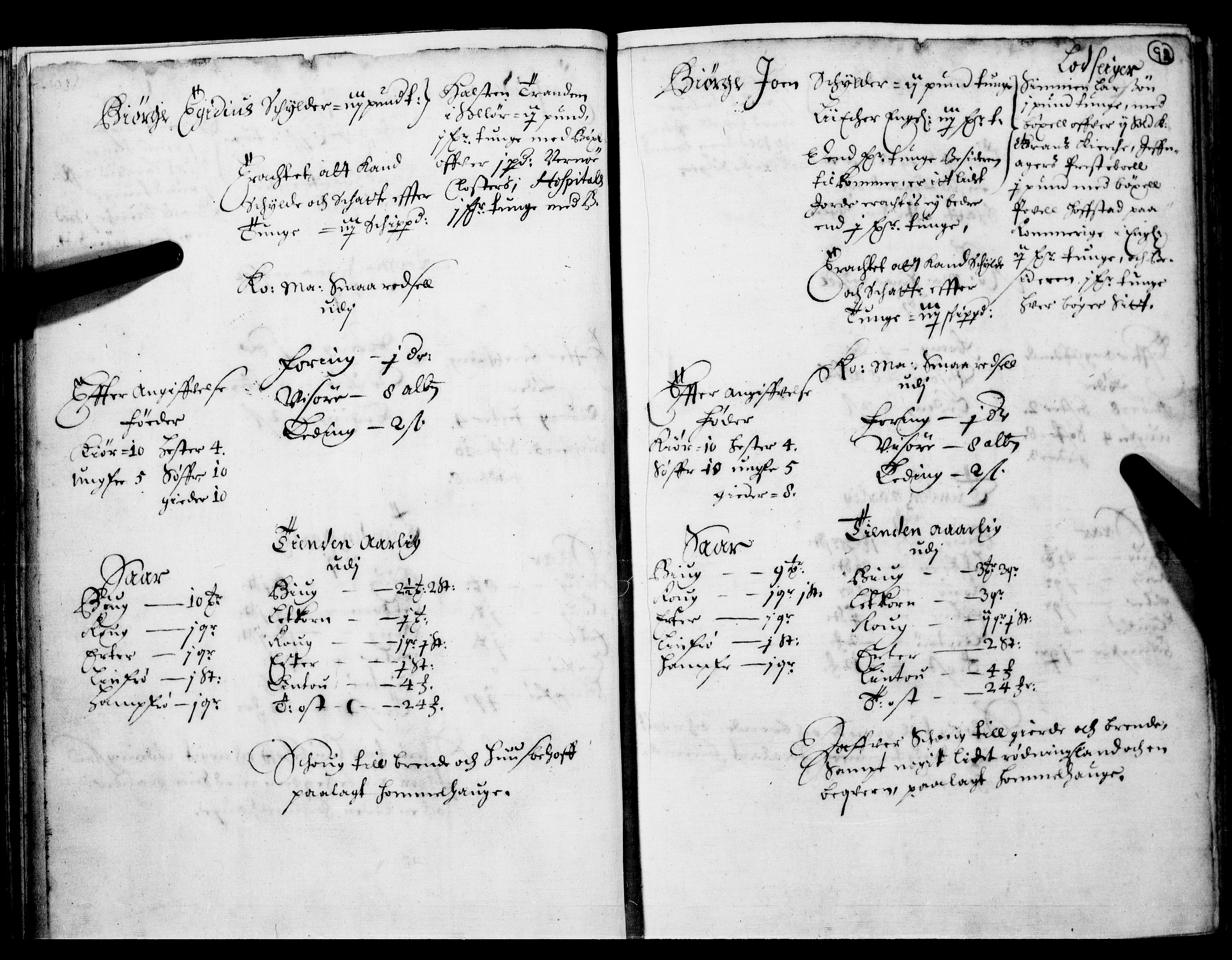 Rentekammeret inntil 1814, Realistisk ordnet avdeling, AV/RA-EA-4070/N/Nb/Nba/L0016: Hadeland og Valdres fogderi, 1. del, 1667, p. 91b-92a