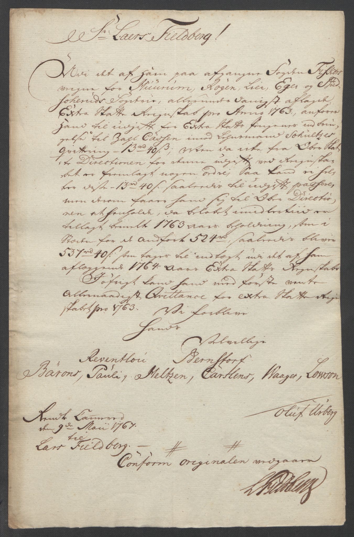 Rentekammeret inntil 1814, Reviderte regnskaper, Fogderegnskap, RA/EA-4092/R31/L1833: Ekstraskatten Hurum, Røyken, Eiker, Lier og Buskerud, 1762-1764, p. 216
