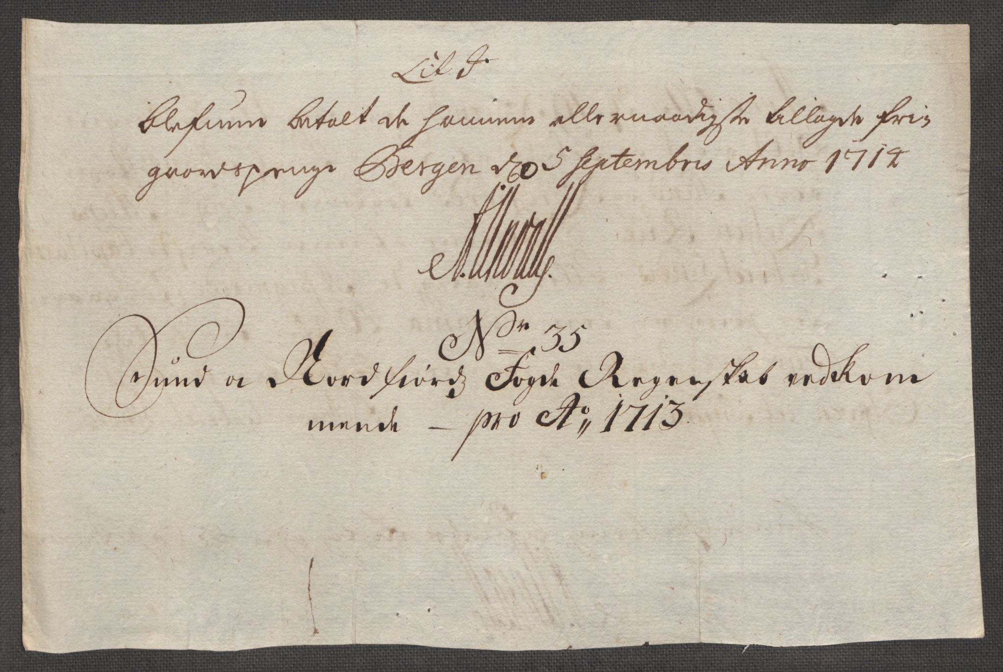 Rentekammeret inntil 1814, Reviderte regnskaper, Fogderegnskap, AV/RA-EA-4092/R53/L3437: Fogderegnskap Sunn- og Nordfjord, 1713, p. 349