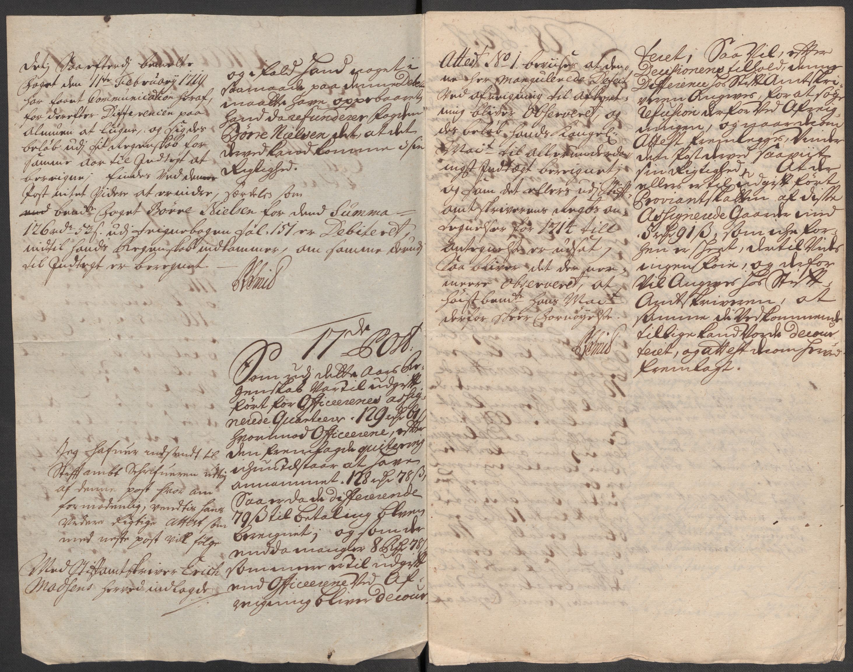 Rentekammeret inntil 1814, Reviderte regnskaper, Fogderegnskap, AV/RA-EA-4092/R56/L3748: Fogderegnskap Nordmøre, 1714-1715, p. 301